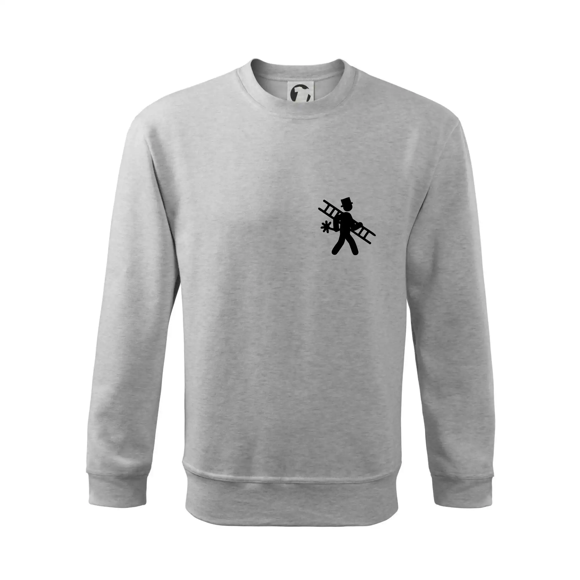 Kominík logo + nápis na zádech