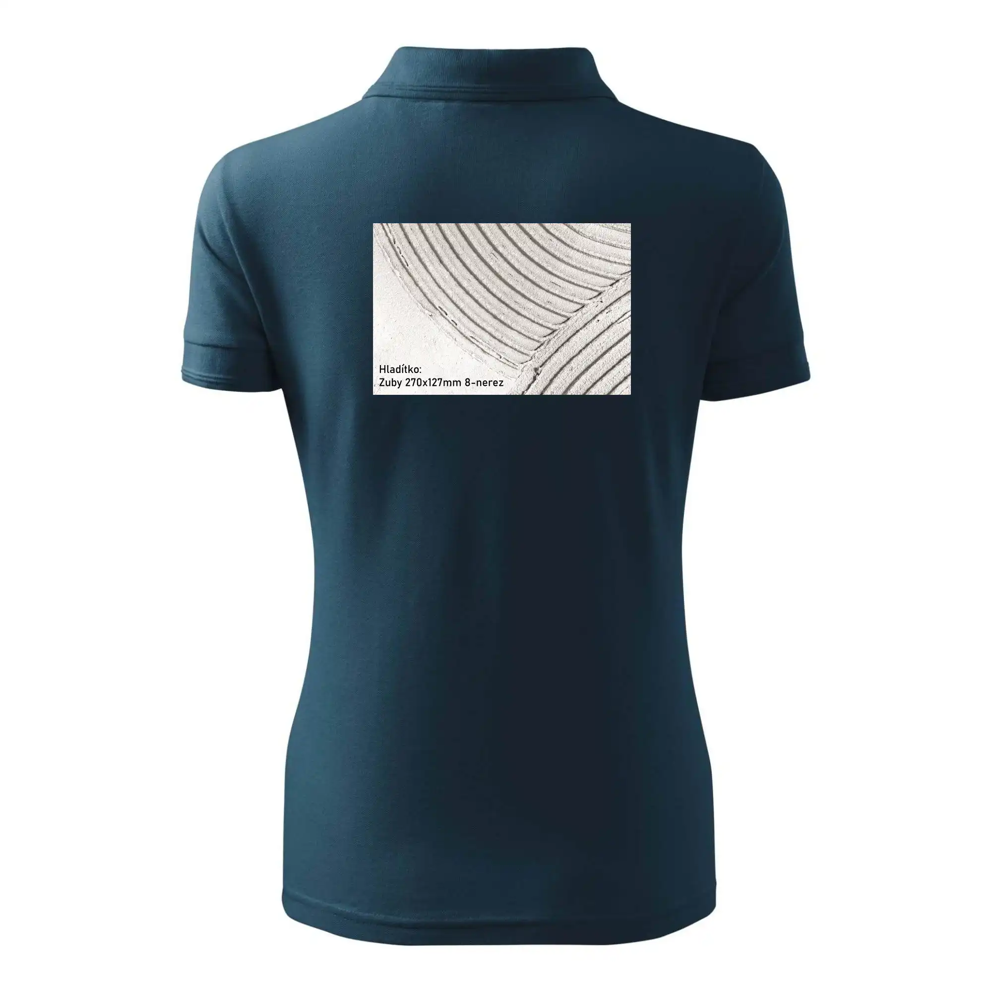 Hladítko zuby 270x127mm 8 nerez