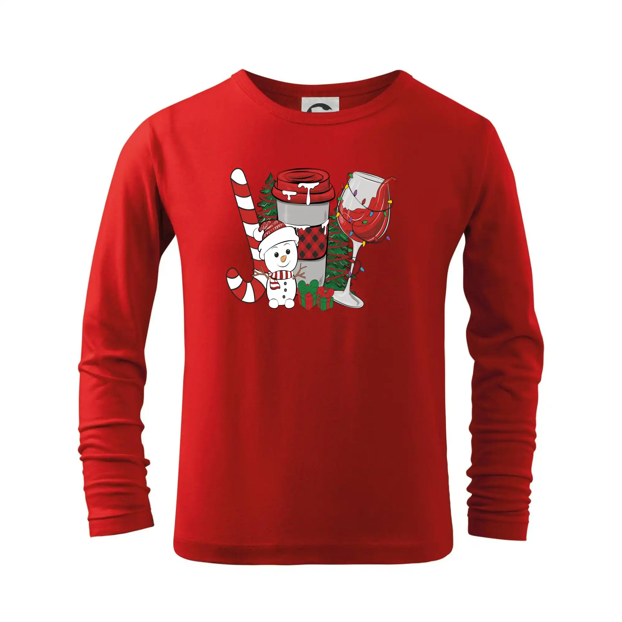 Vánoce, víno a sněhulák