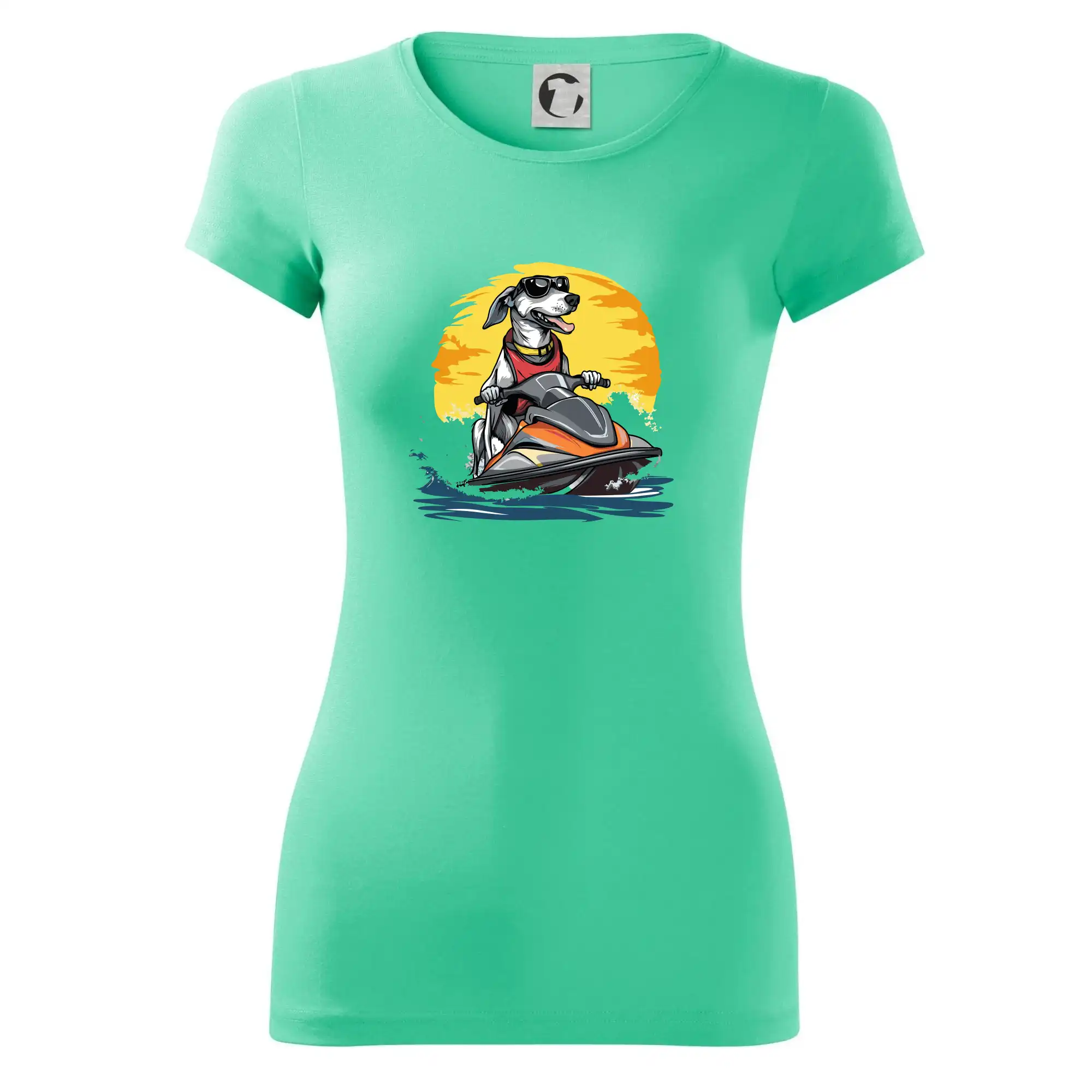 Chrt na vodním skútru