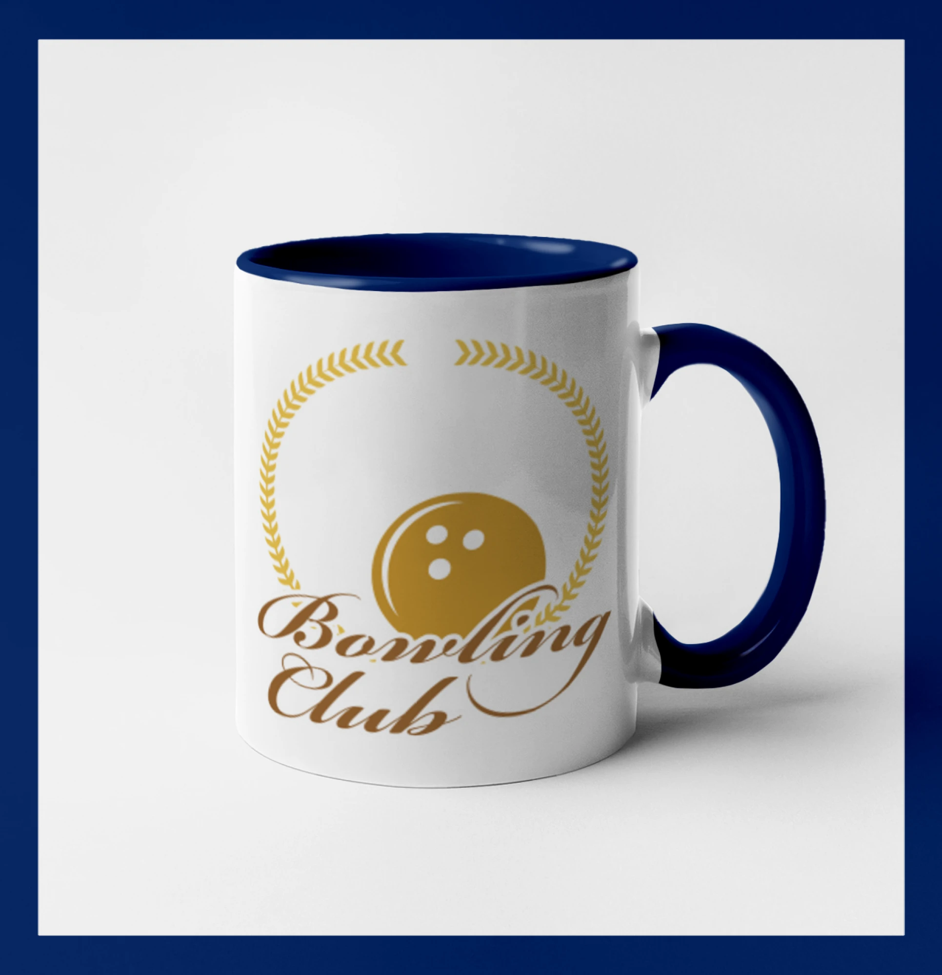 Bowling cup věnec