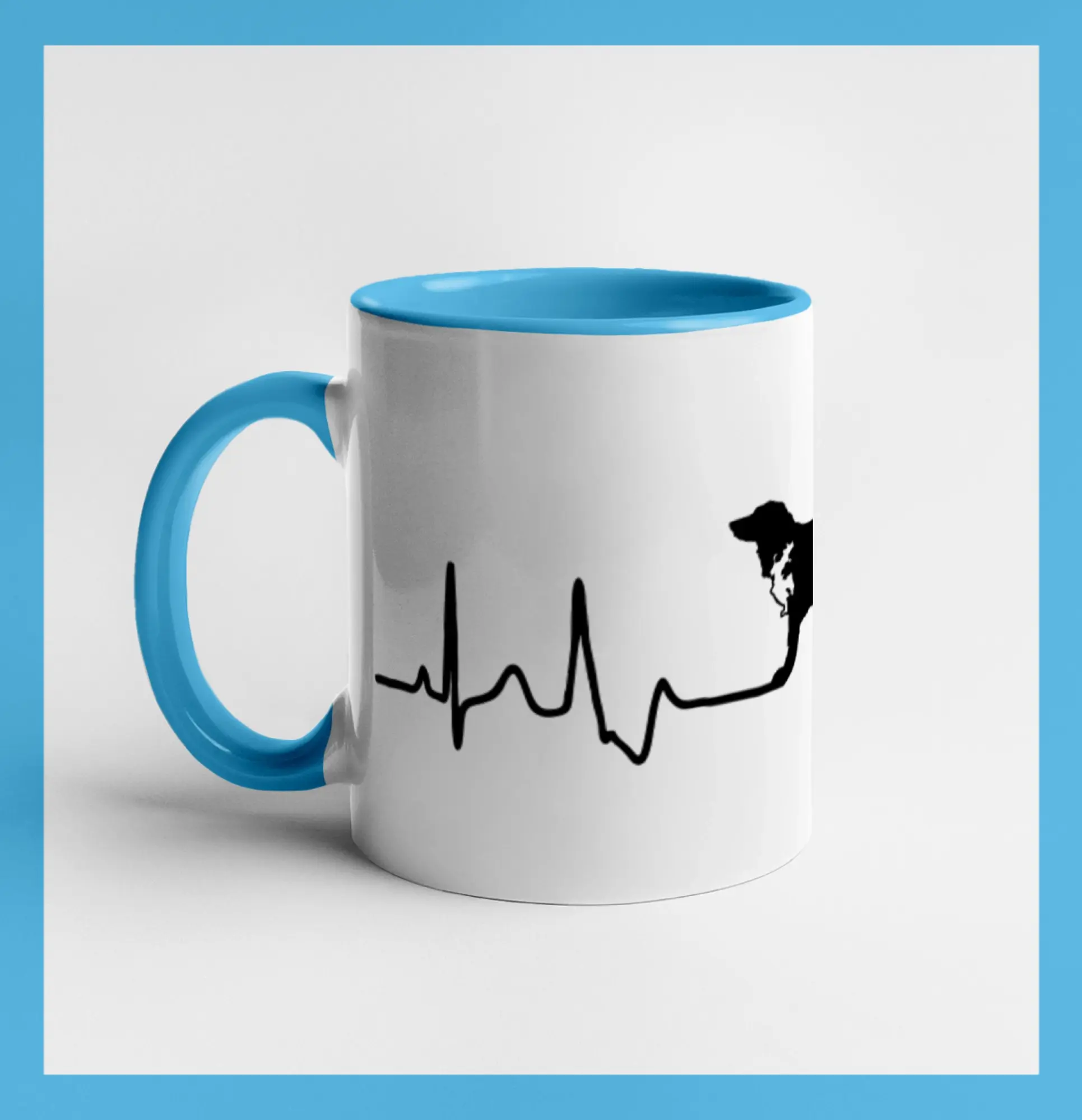 Český strakatý pes EKG
