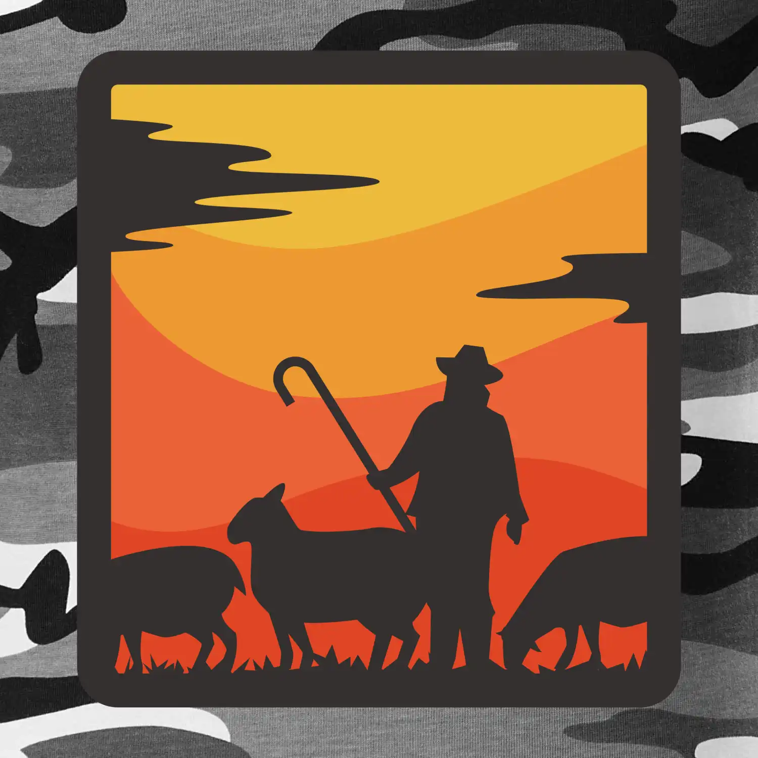 Pastevec ovcí - čtverec