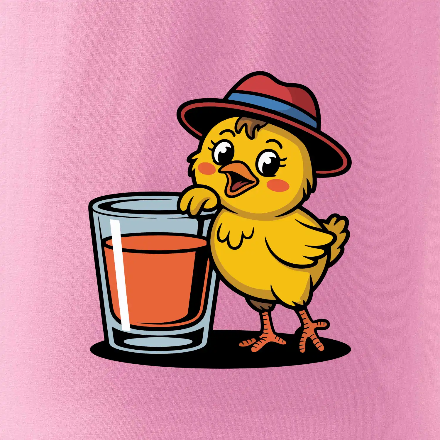 Kuřátko a panák