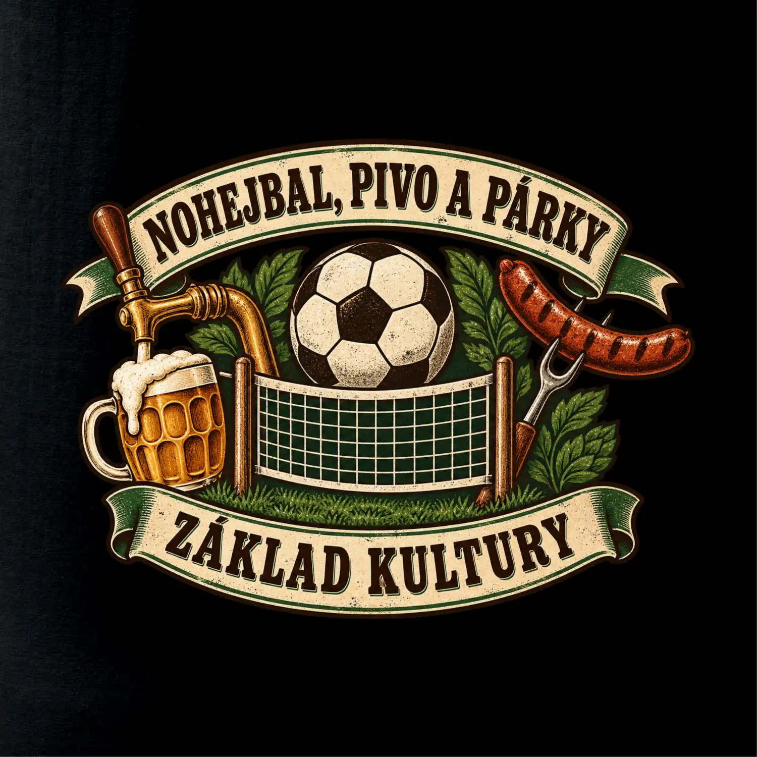 Nohejbal pivo a párky