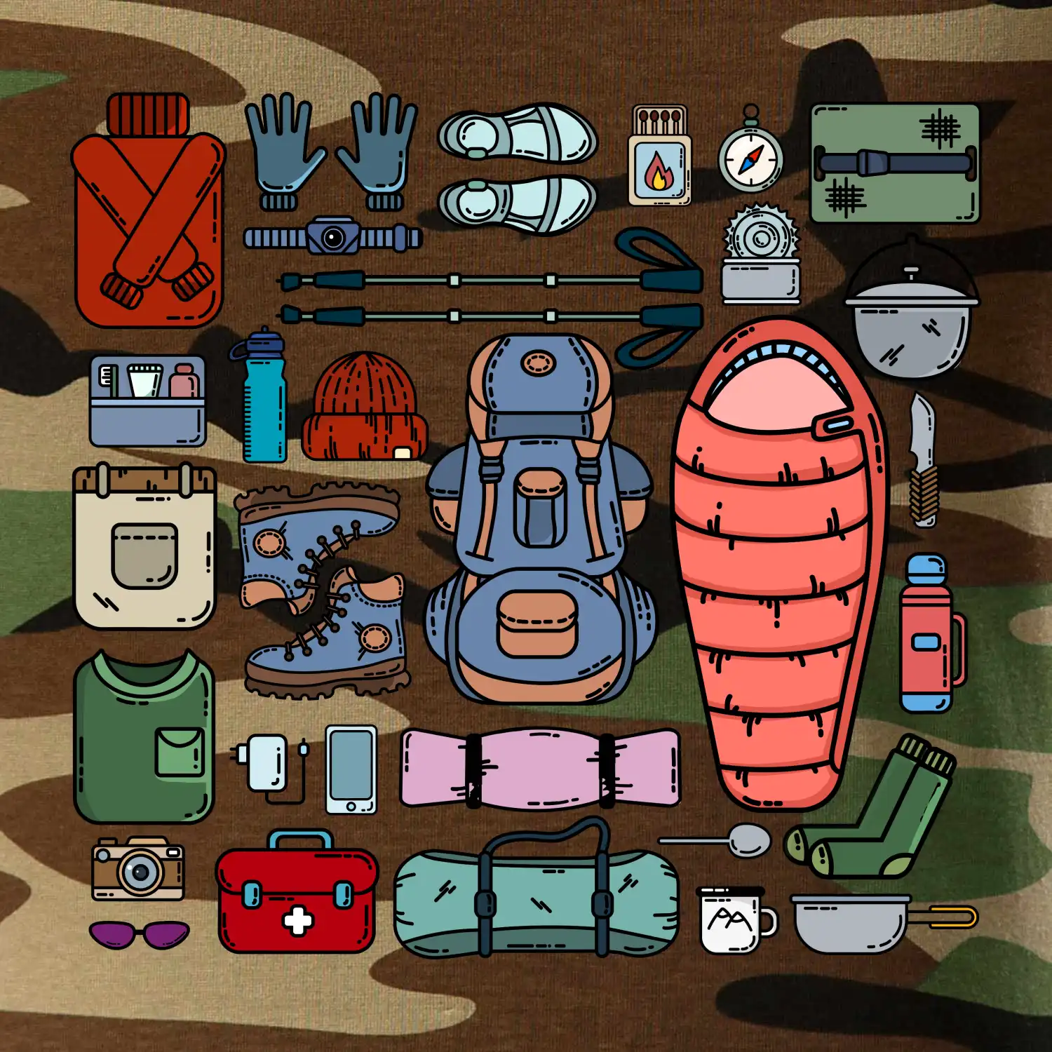 Co si sbalit na kempovani?