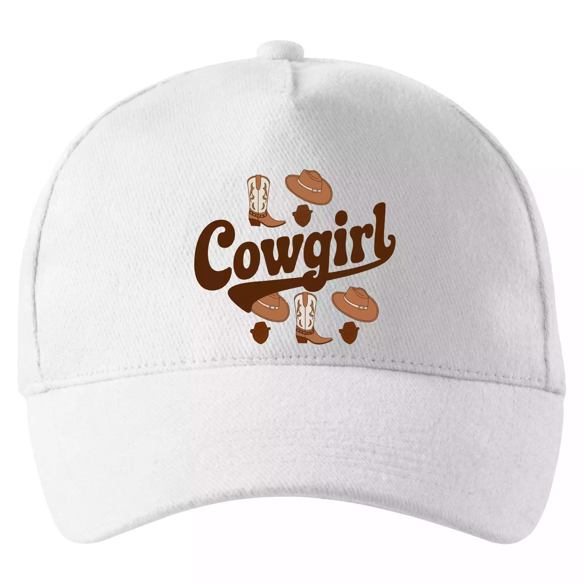 Cowgirl nápis a oblečení