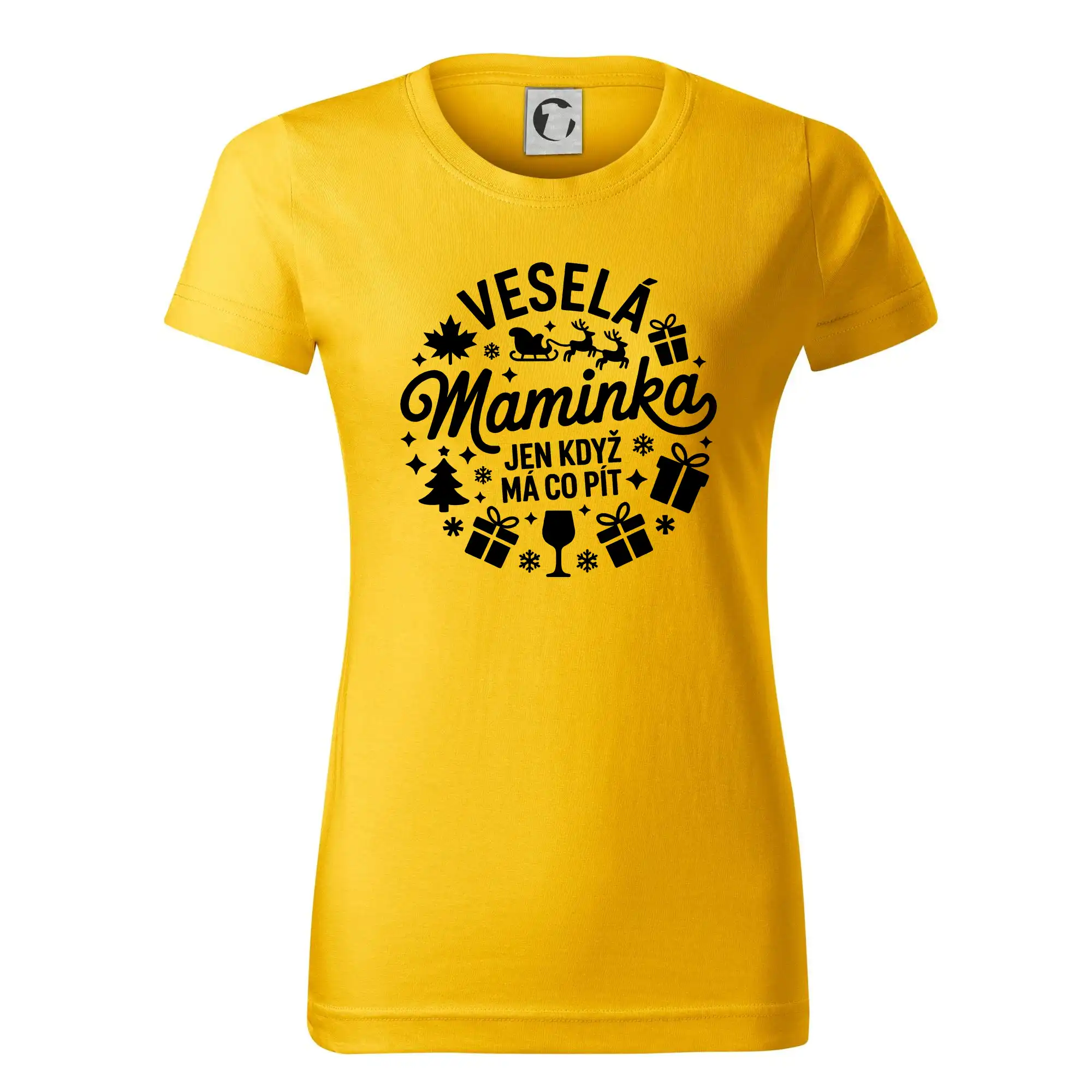 Veselá maminka jen když  má co pít