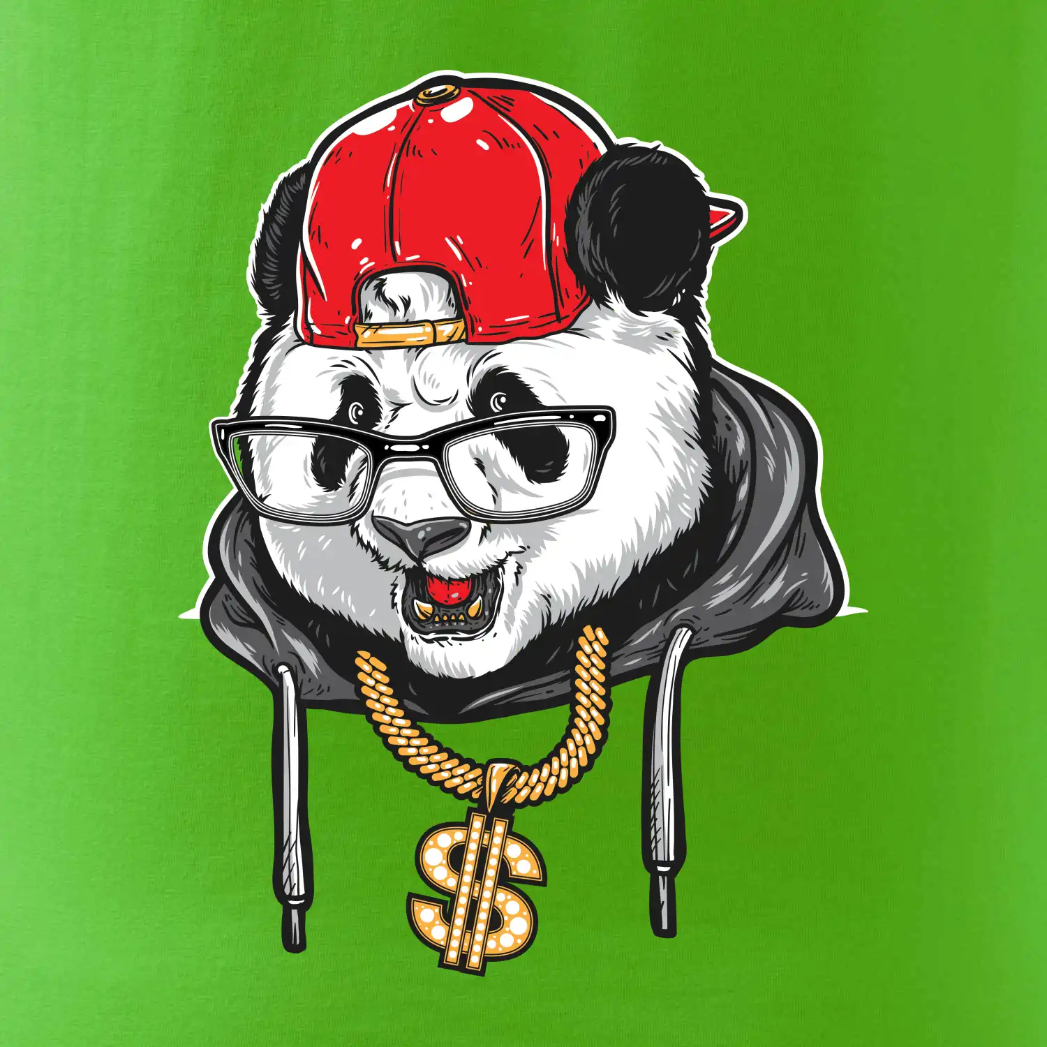 Hip hop panda