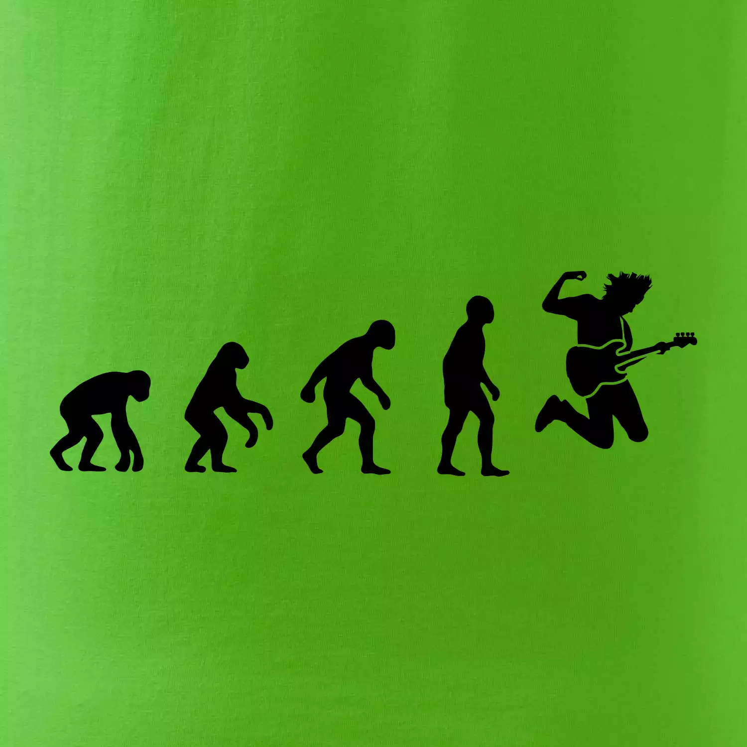 Evoluce kytarista - výskok