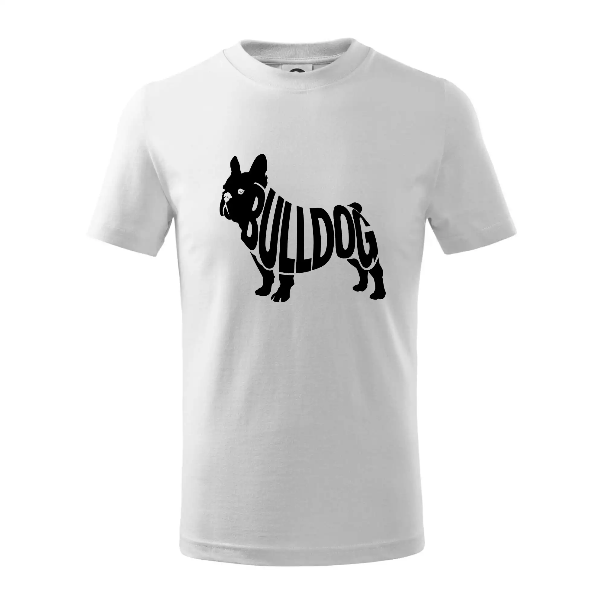 Bulldog  nápis v těle