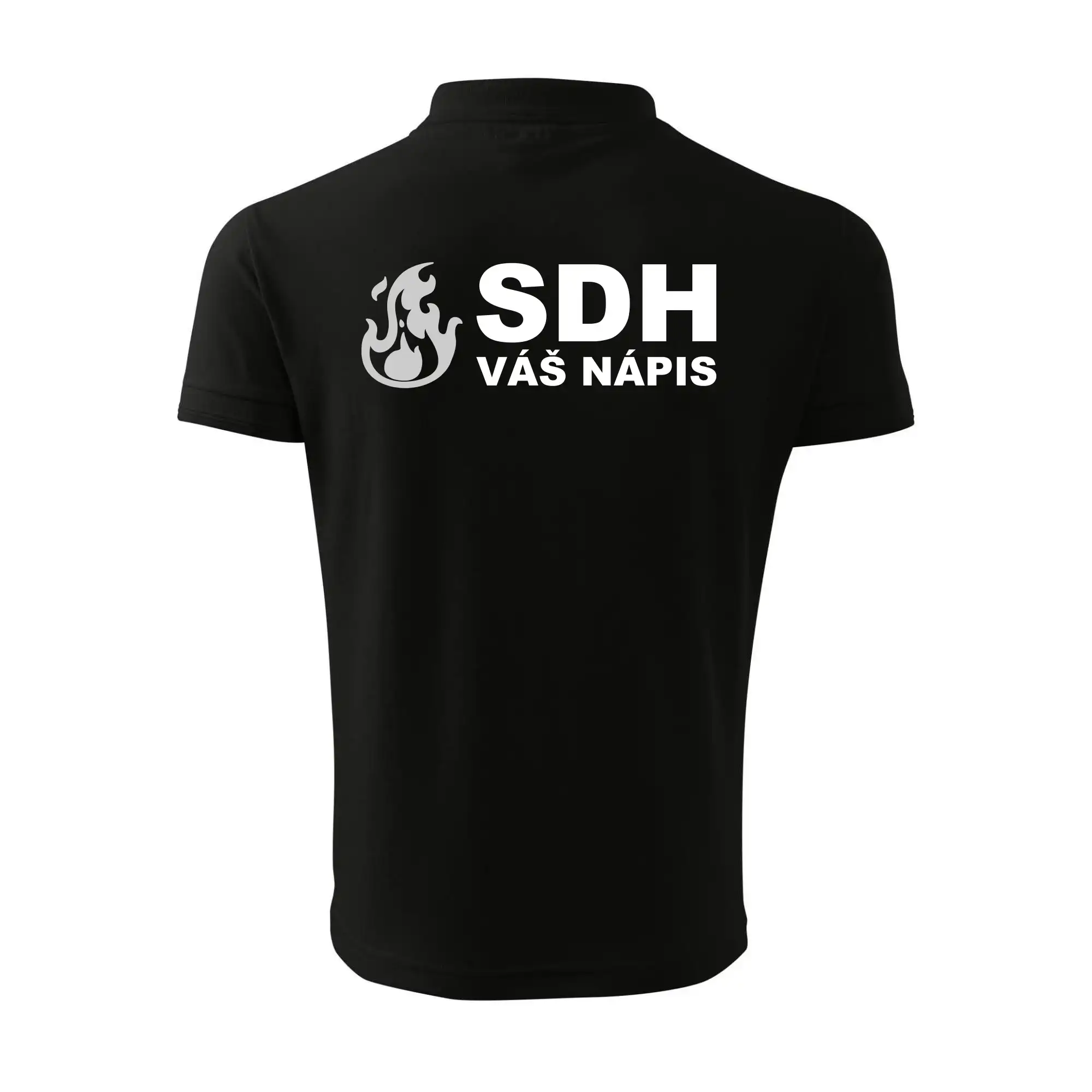 SDH REFLEXNÍ nápis (oheň, firesport, název sboru - vlastní nápis)