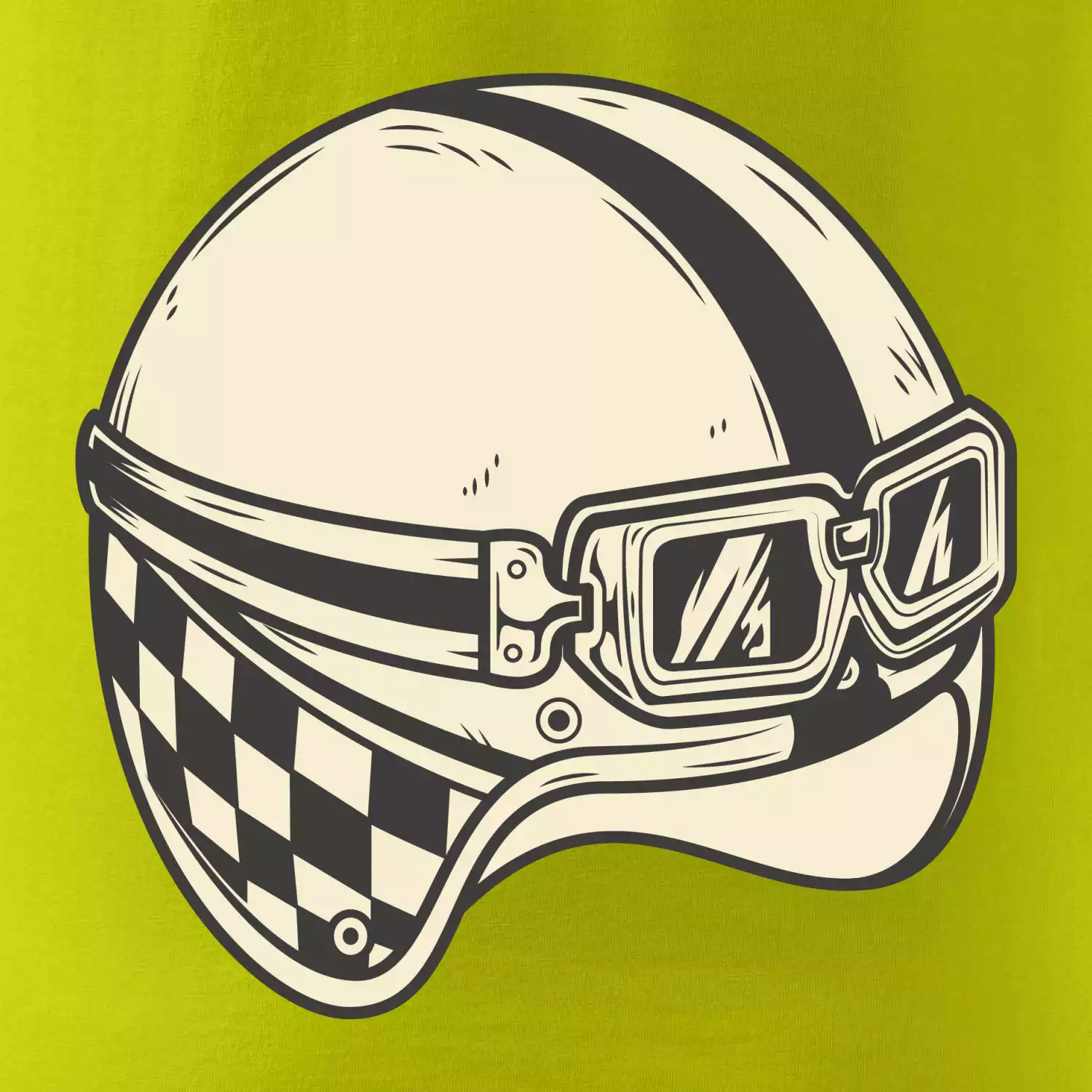 Moto helma - žalud