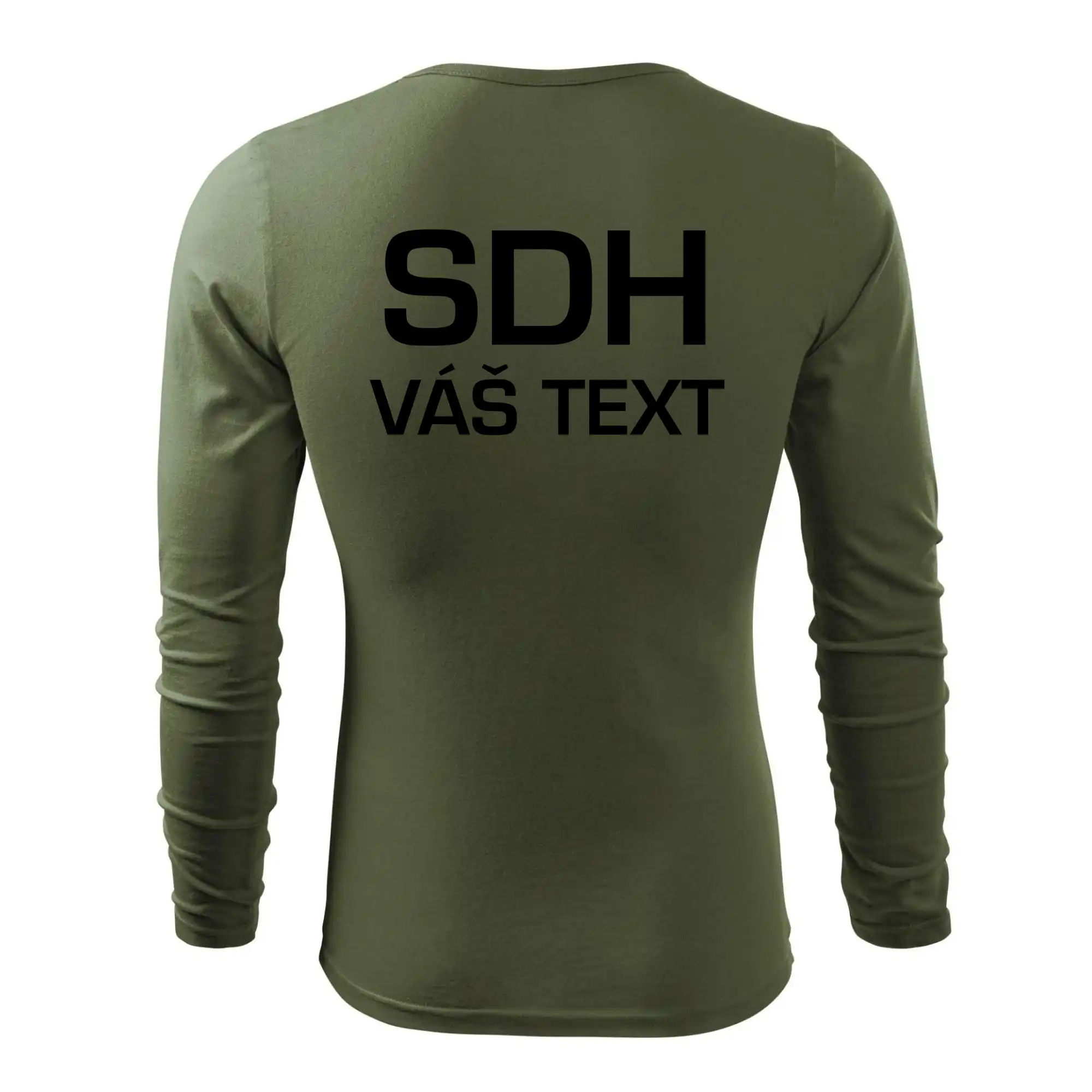 Sbor dobrovolných hasičů - znak bez nápisu + Nápis na zádech