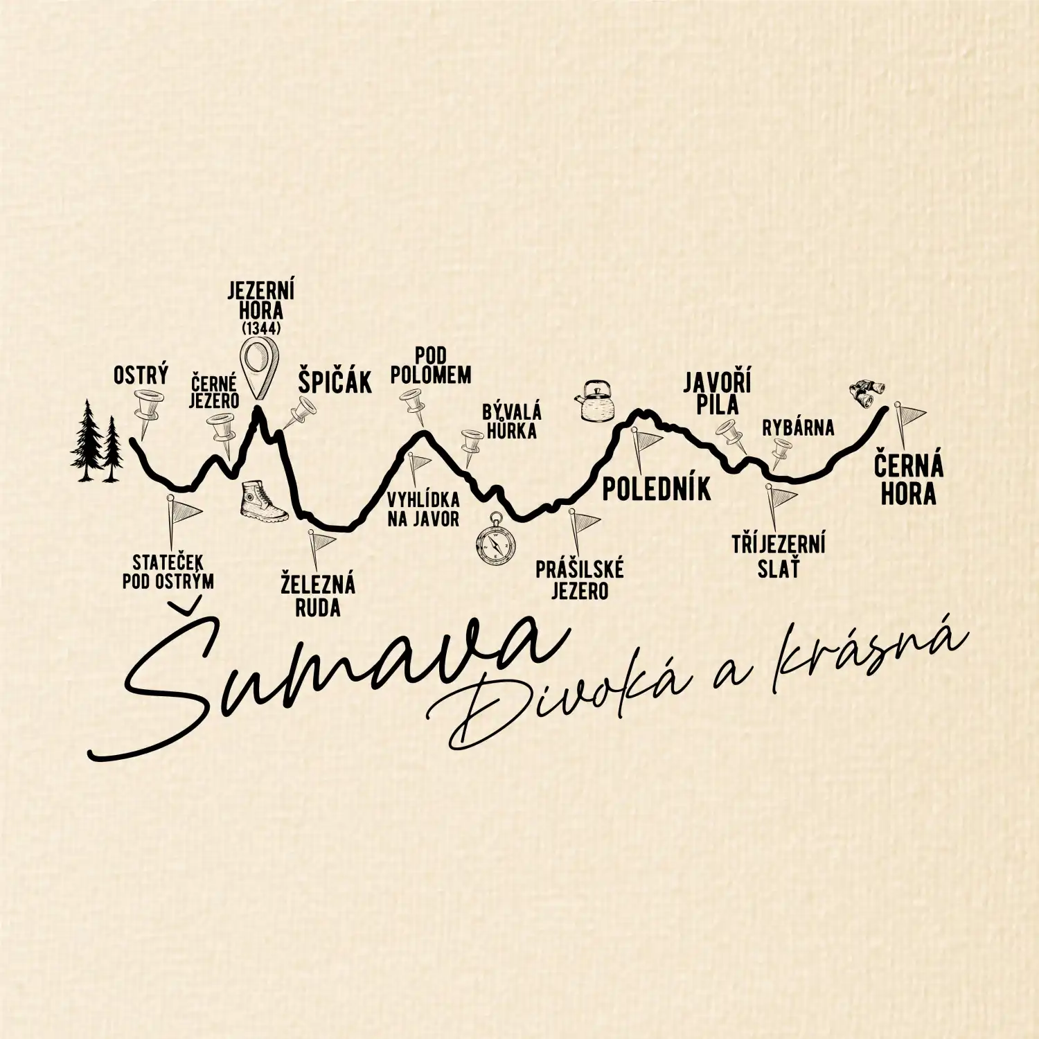 Šumava - Divoká a krásná