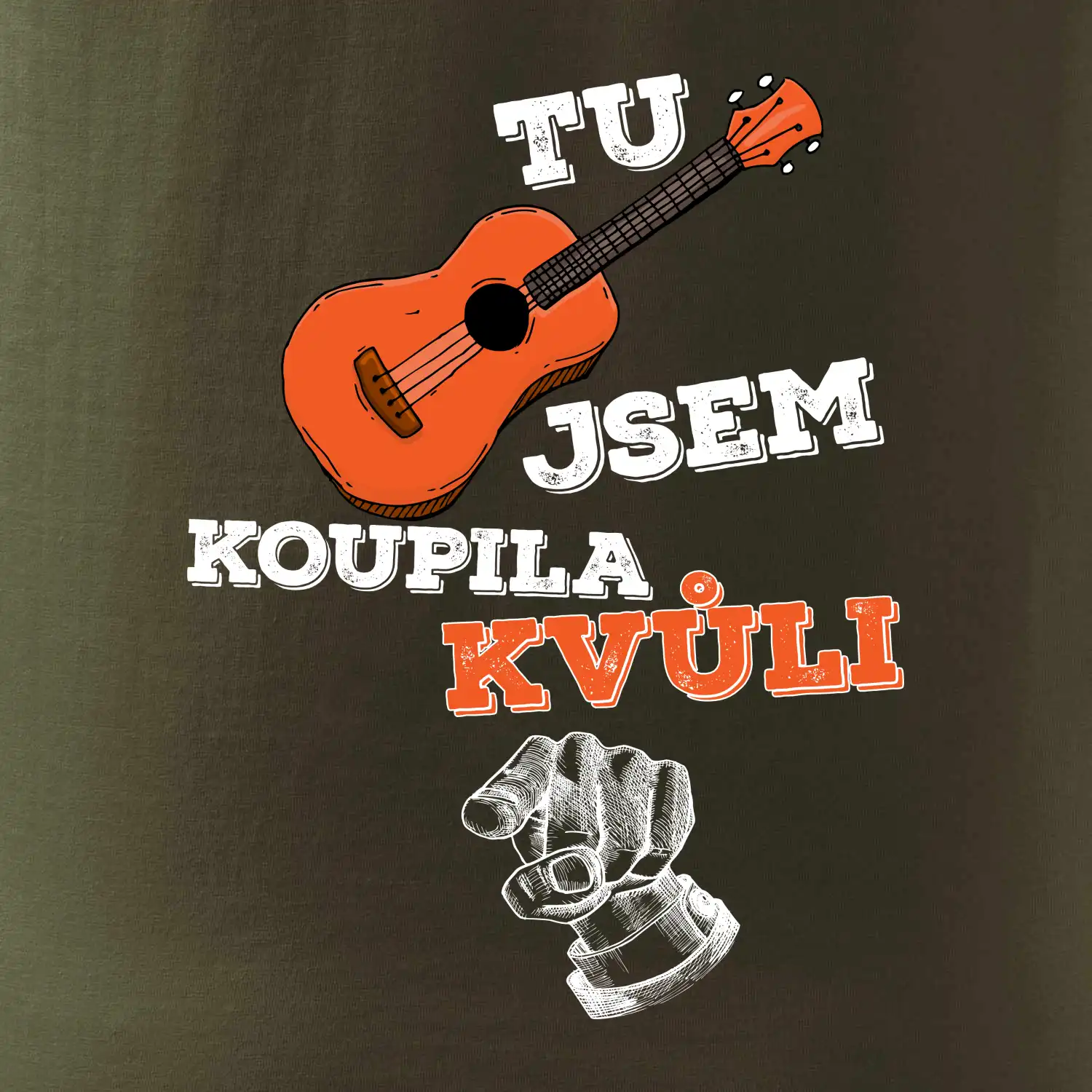 Tu kytaru jsem koupila kvůli tobě