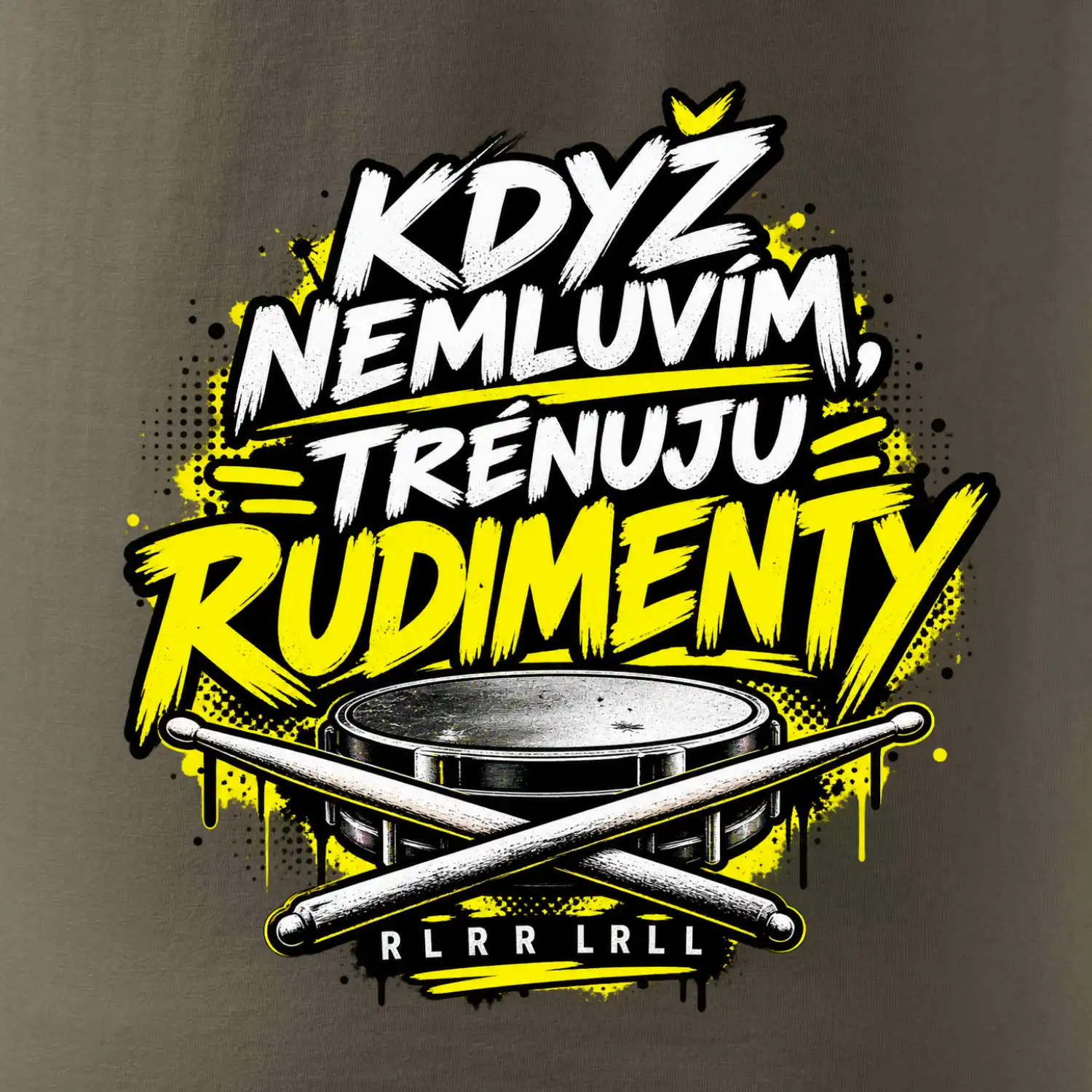 Když nemluvím trénuju rudimenty - bubenické paličky