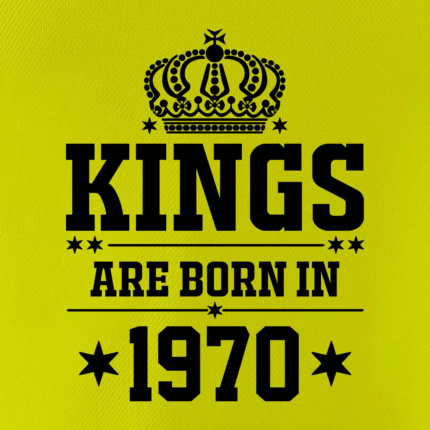 Kings are born in 1970