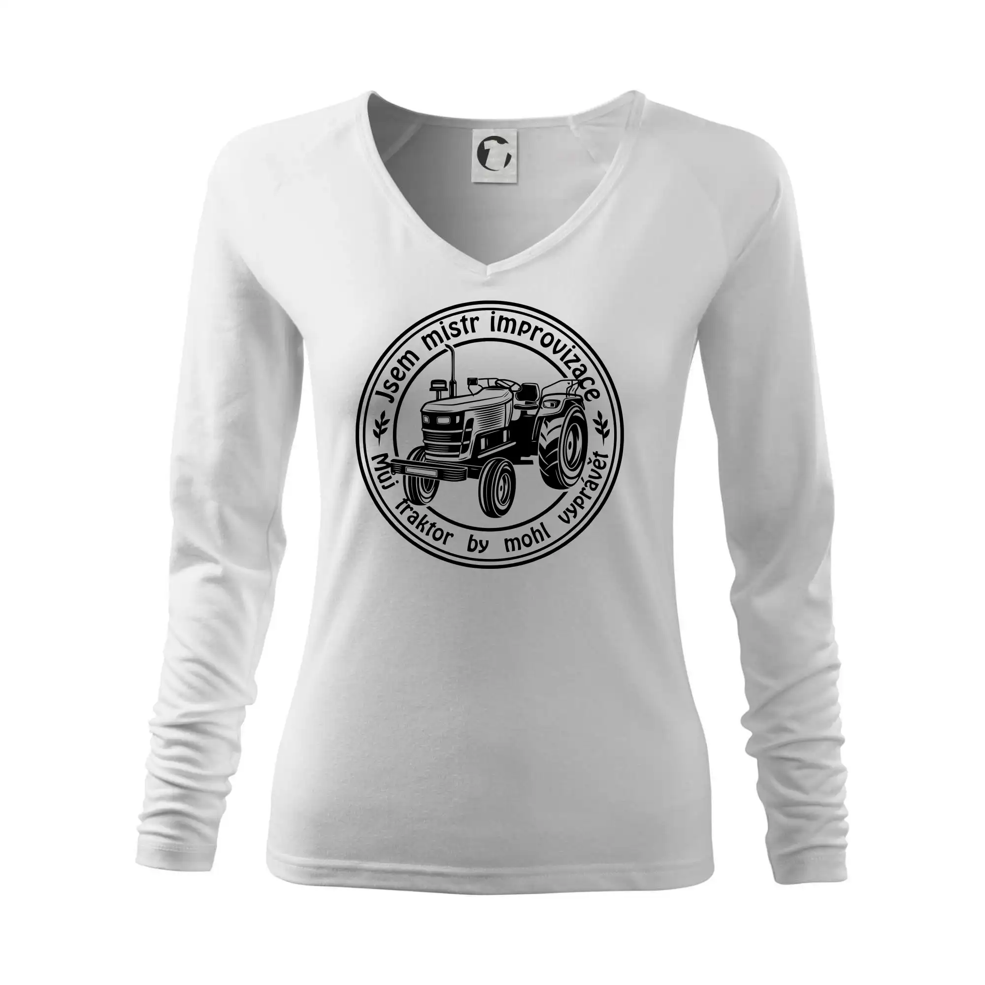 Mistr improvizace starý traktor