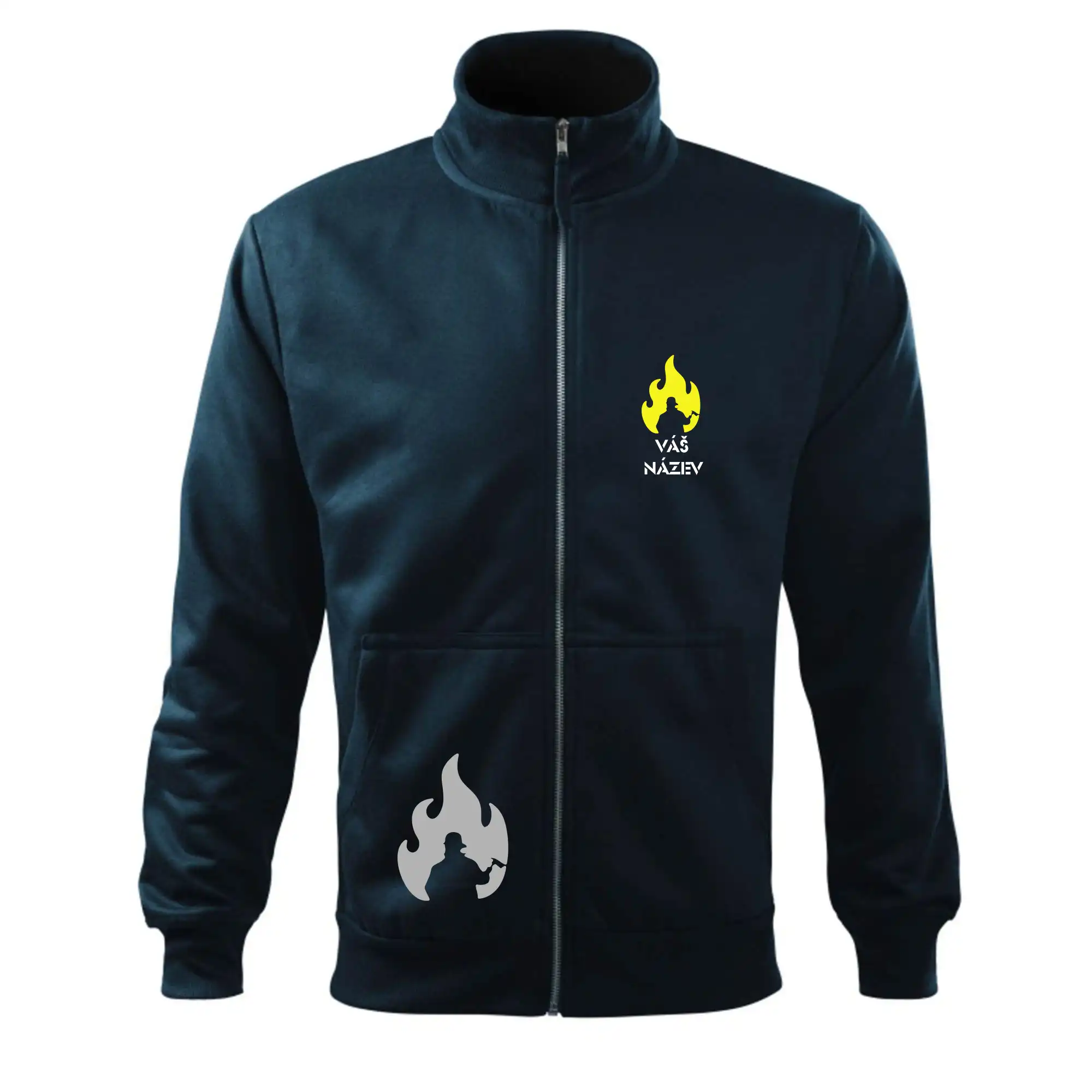 Hasiči - oheň - Váš název - Prso + záda