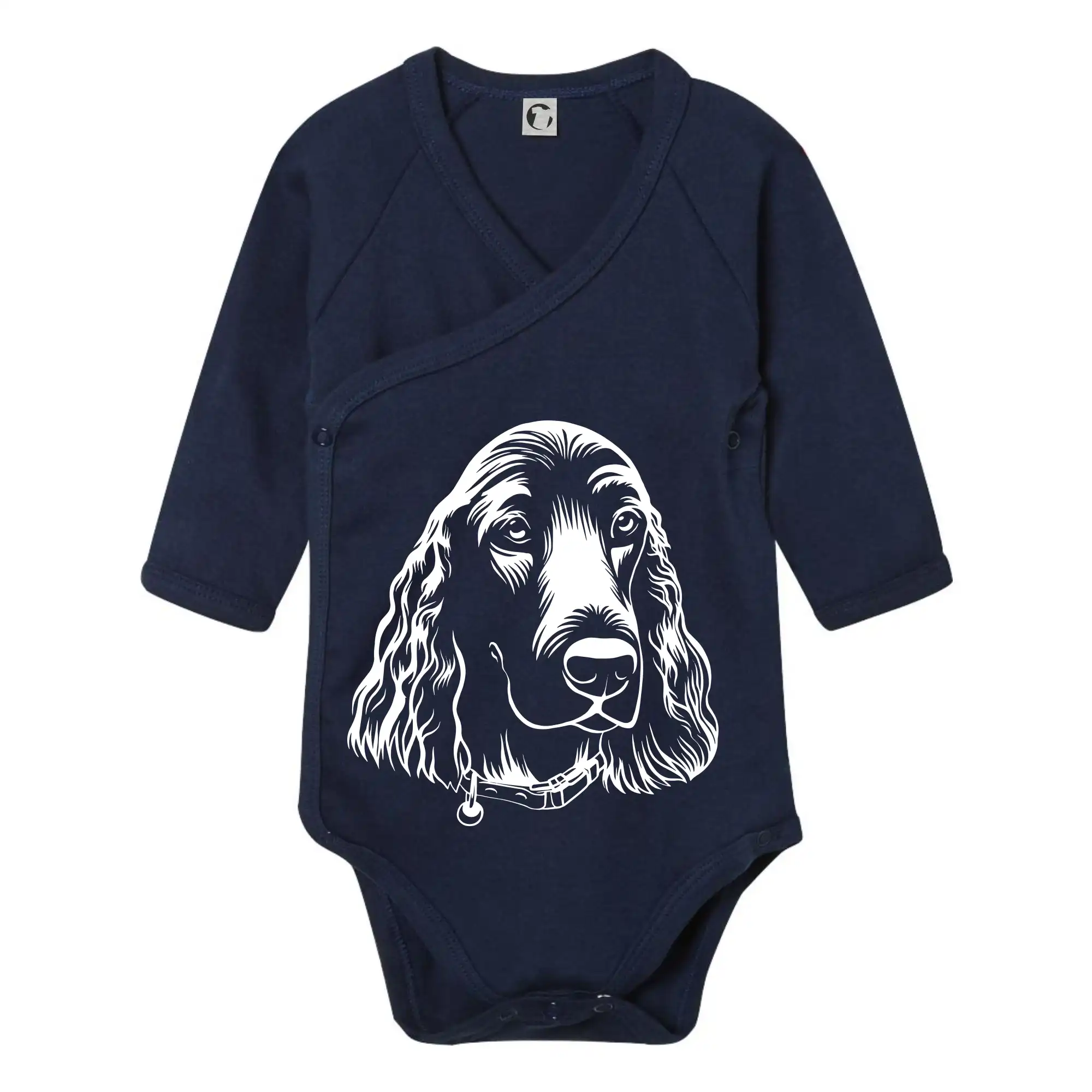 Kokršpaněl - hlava kreslená