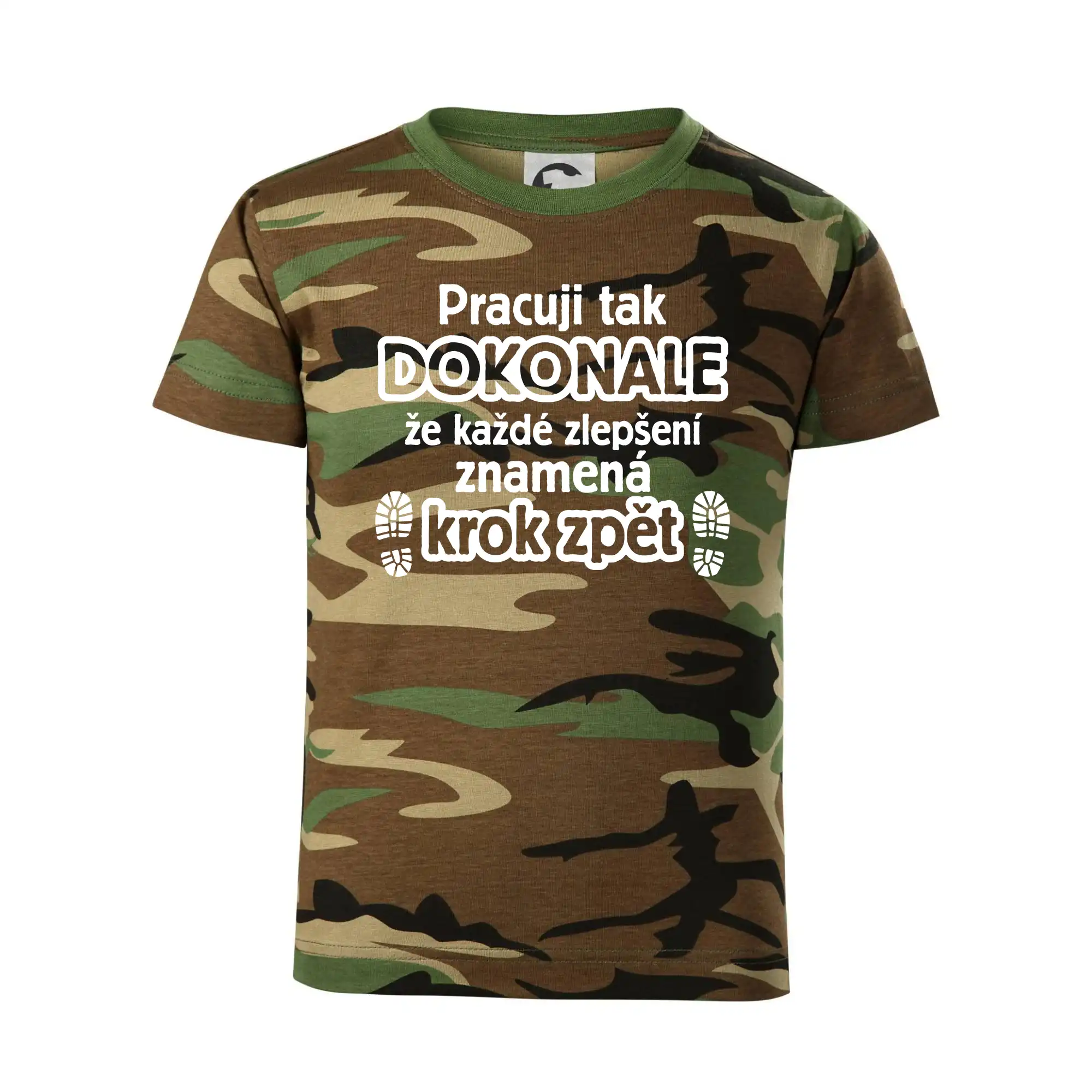 Pracuji dokonale krok zpět