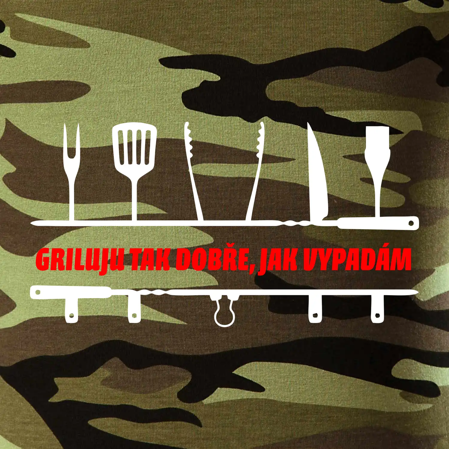 Griluju tak dobře, jak vypadám