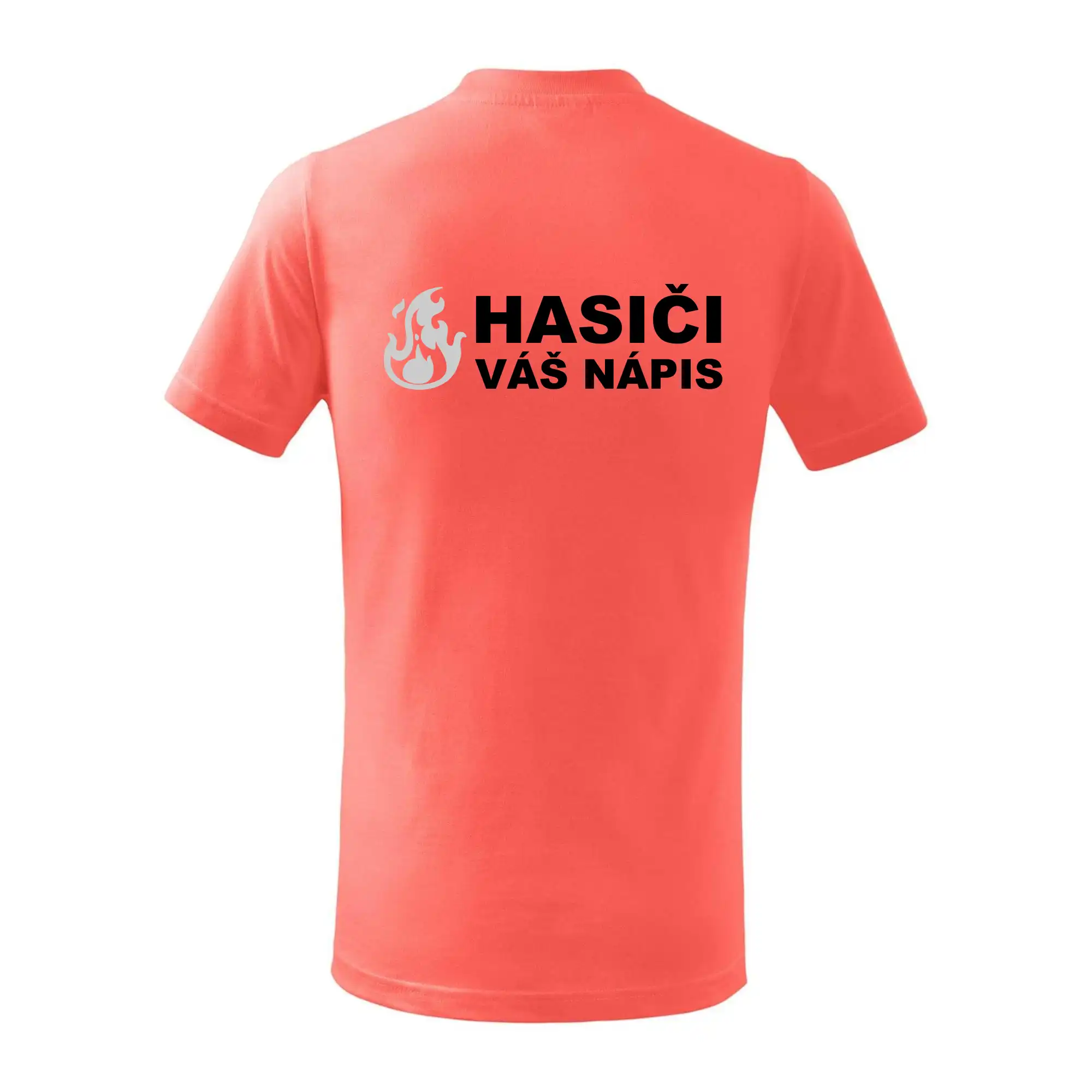 Hasiči REFLEXNÍ (oheň, Firesport, název sboru - vlastní nápis)