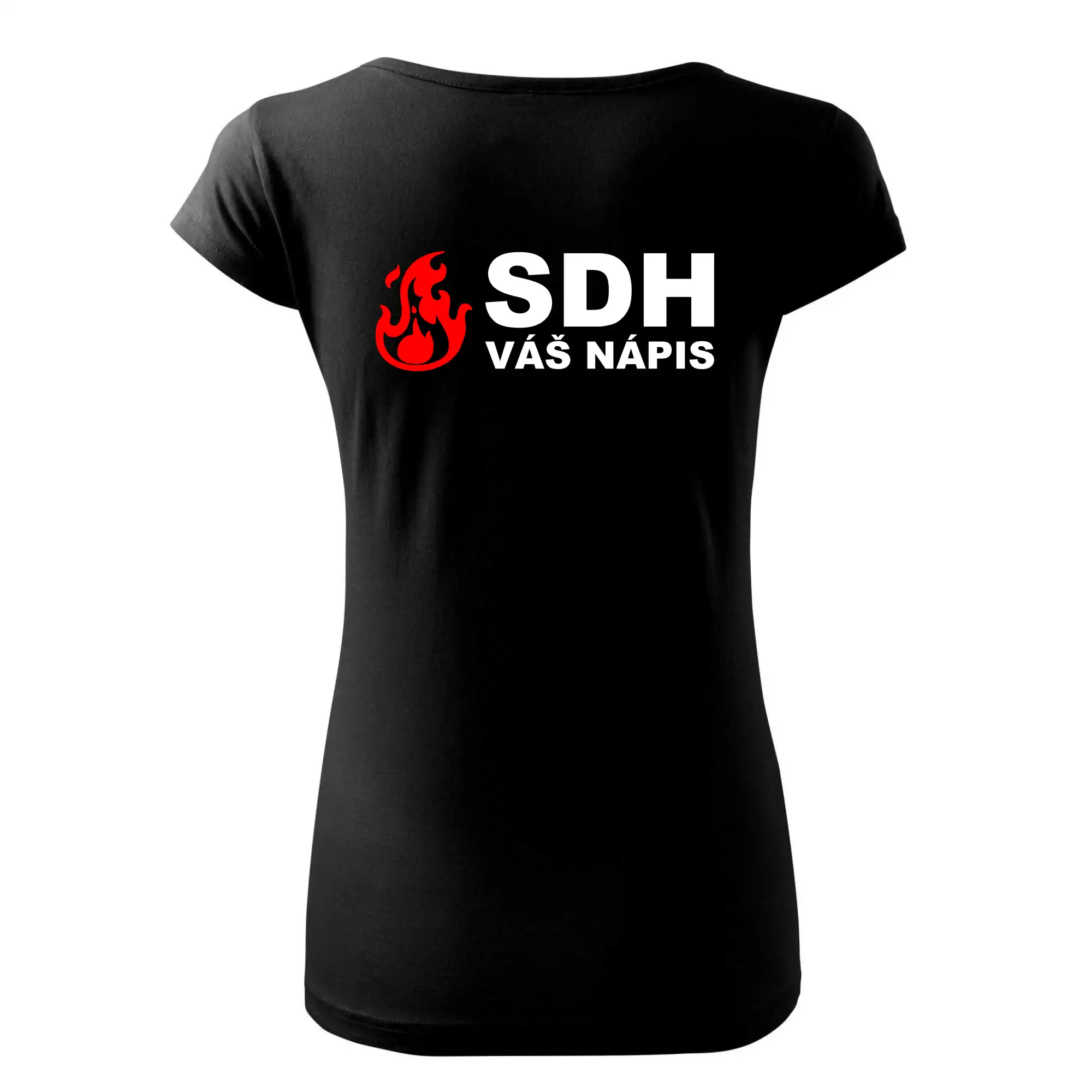 SDH nápis (oheň, firesport, název sboru - vlastní nápis)