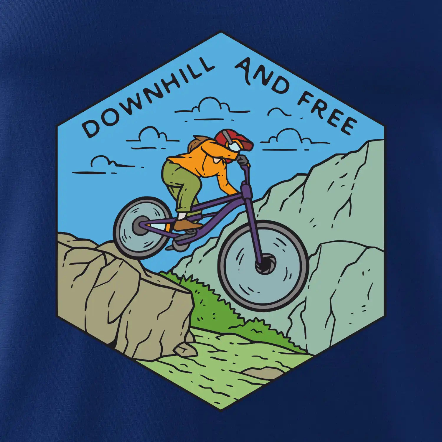 Downhill and free kluk/holka