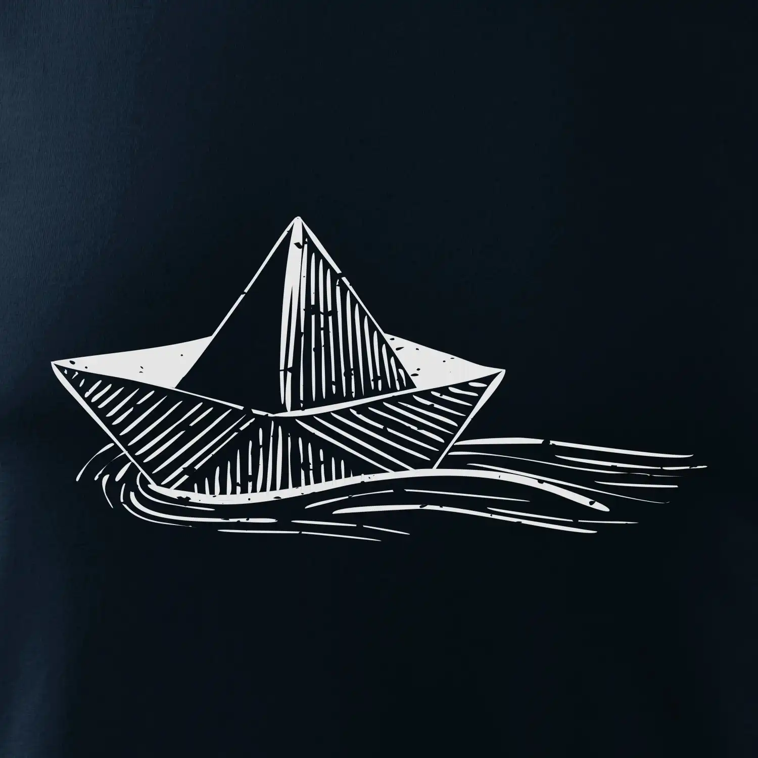 Letní romance - papírová loďka