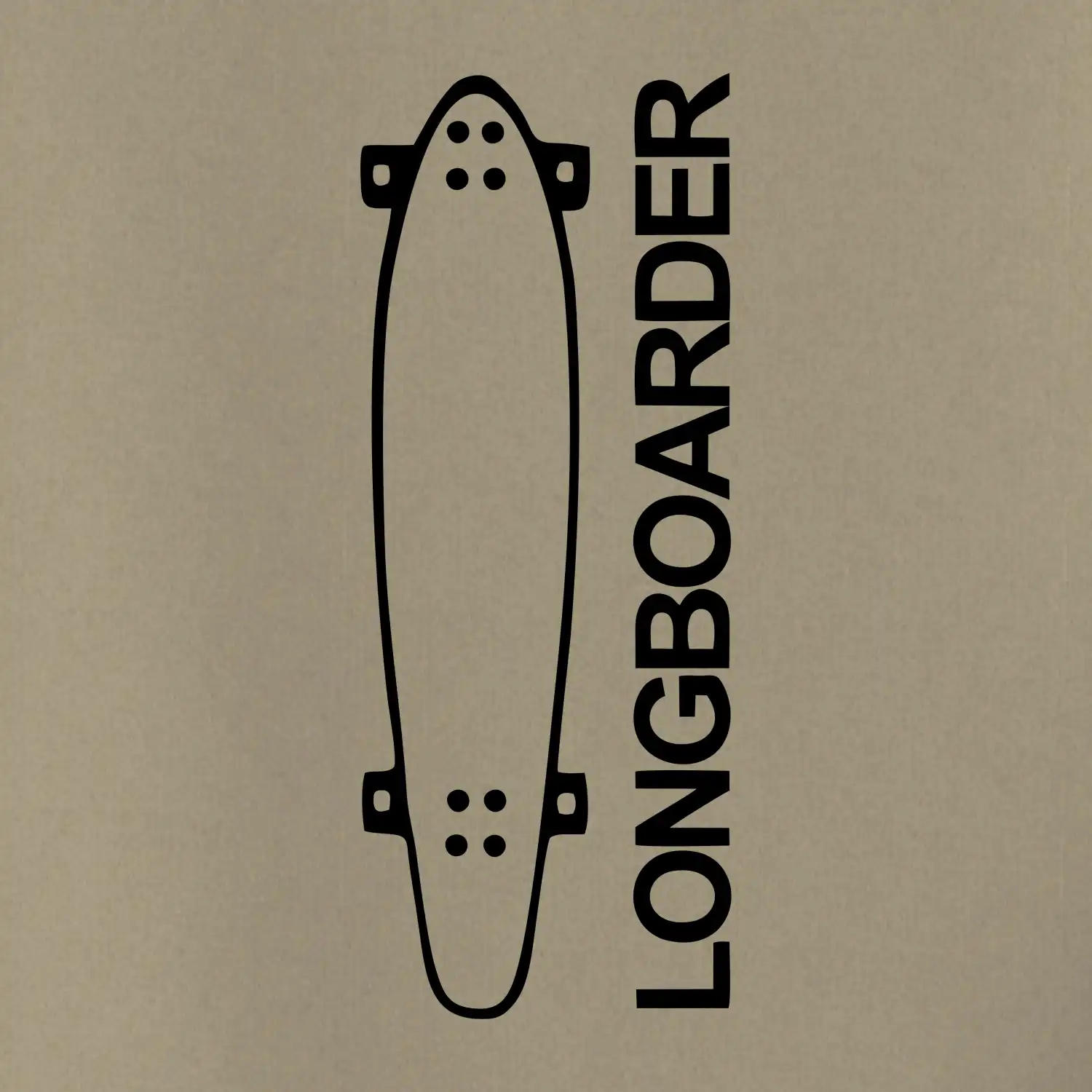 Longboard na výšku