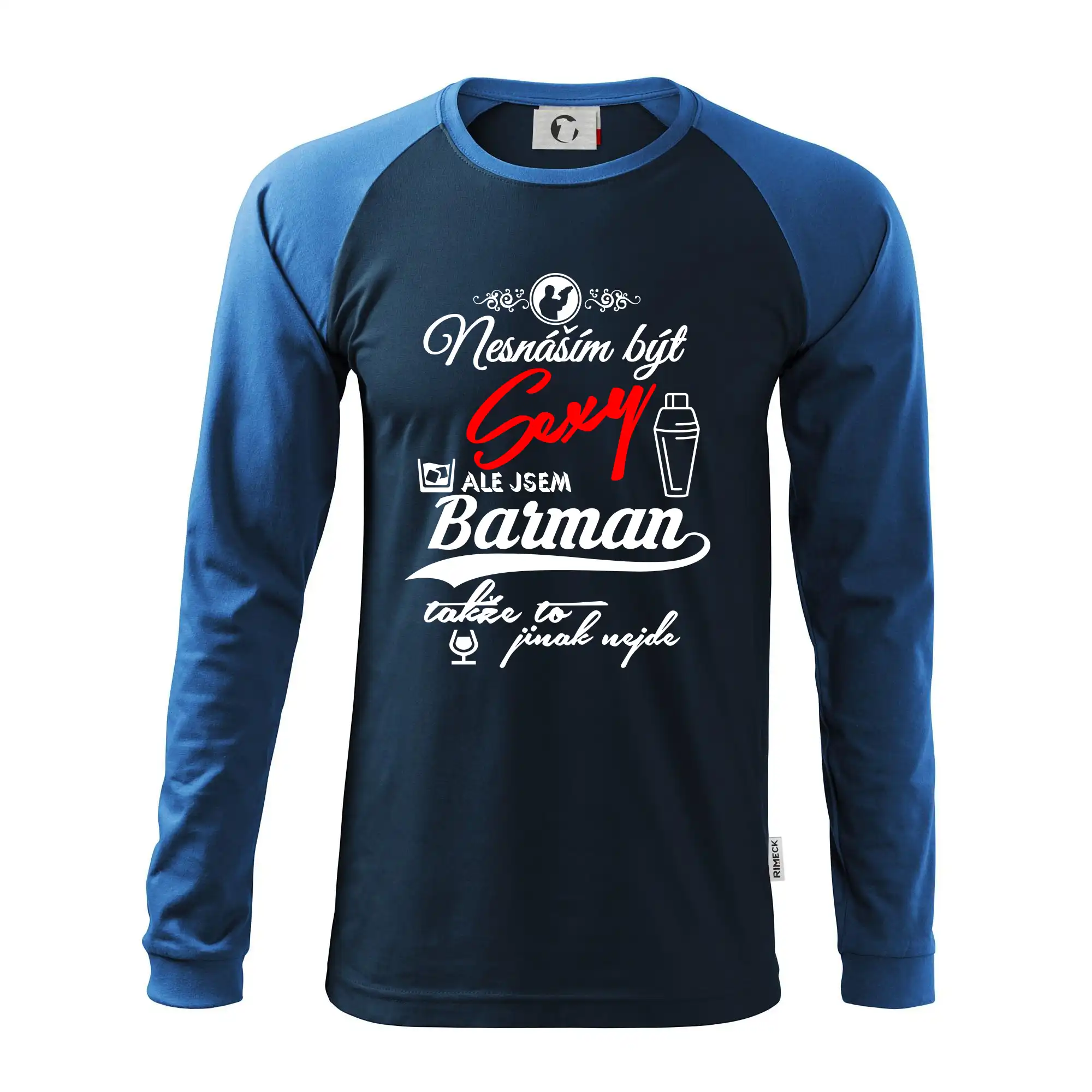 Nesnáším být sexy - nápis - barman / barmanka