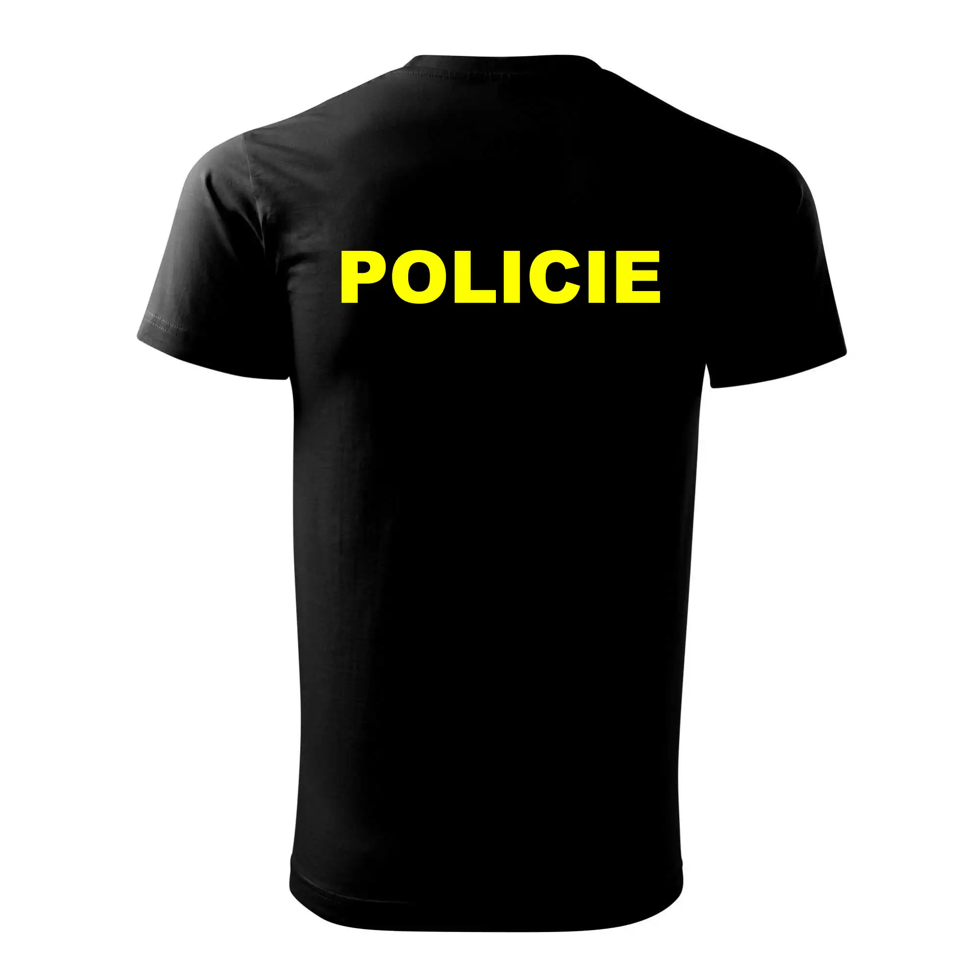 Policie Nápis žlutý