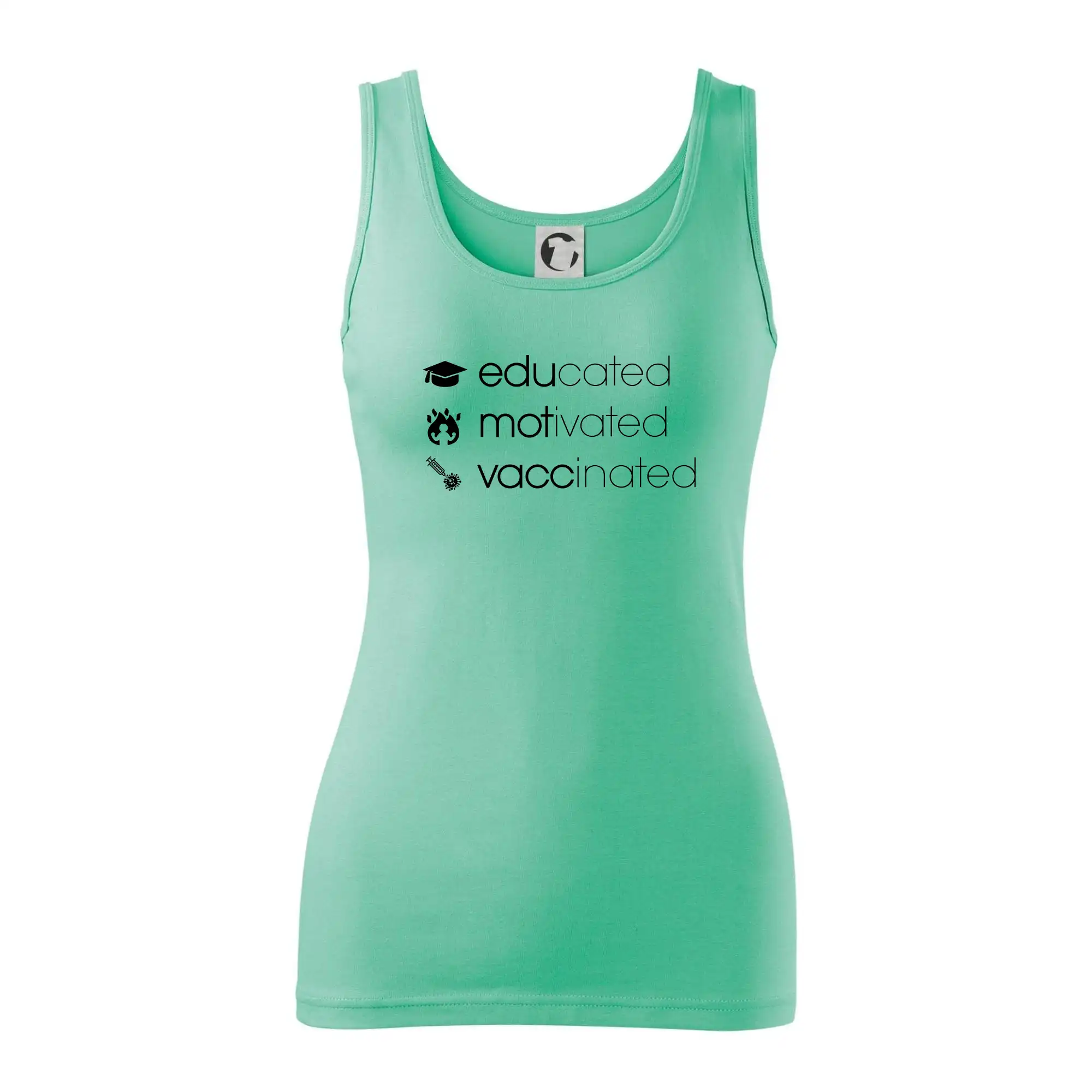 Educated motivated vaccinated