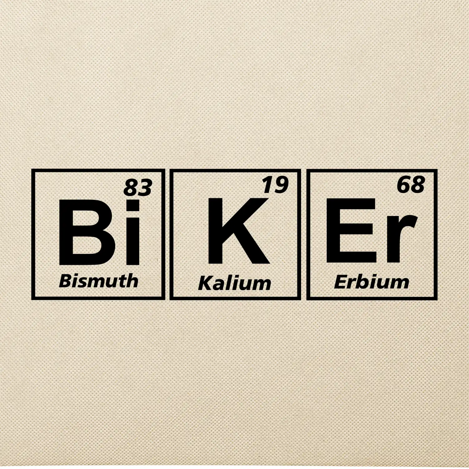 Biker  - Tabulka prvků