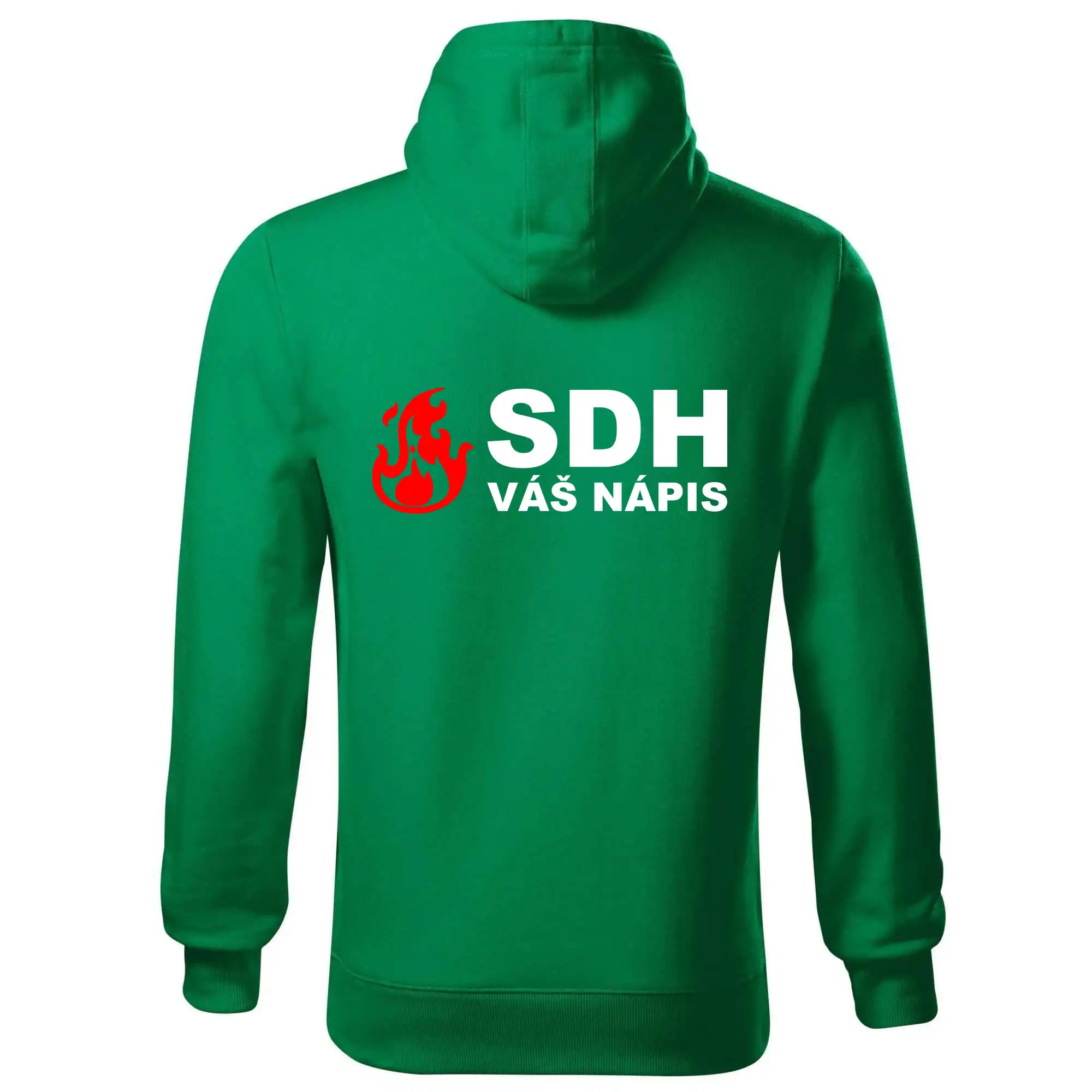SDH nápis (oheň, firesport, název sboru - vlastní nápis)