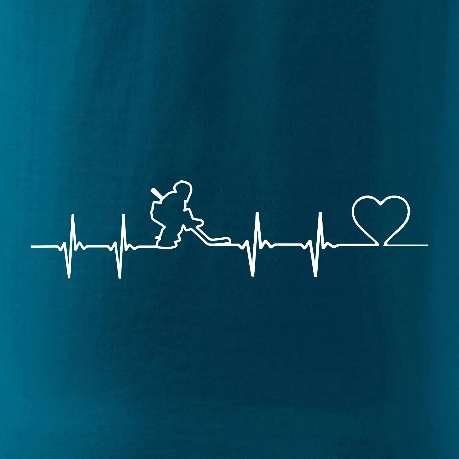 Hokejový brankář  EKG