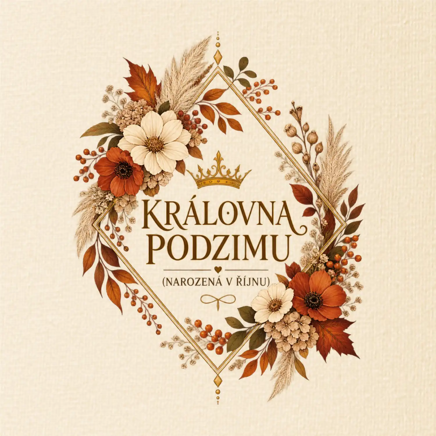 Královna podzimu narozená v říjnu