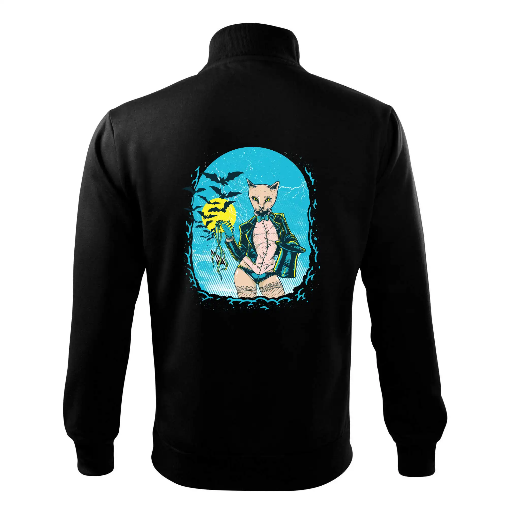 Cat modrý plakát