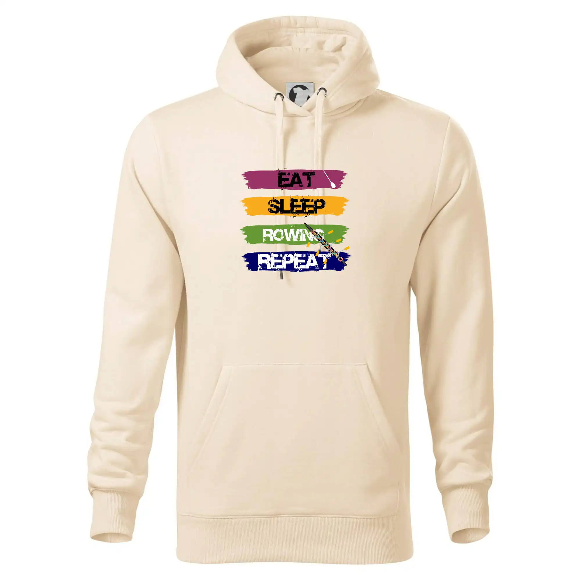 Eat sleep rowing repeat barevné
