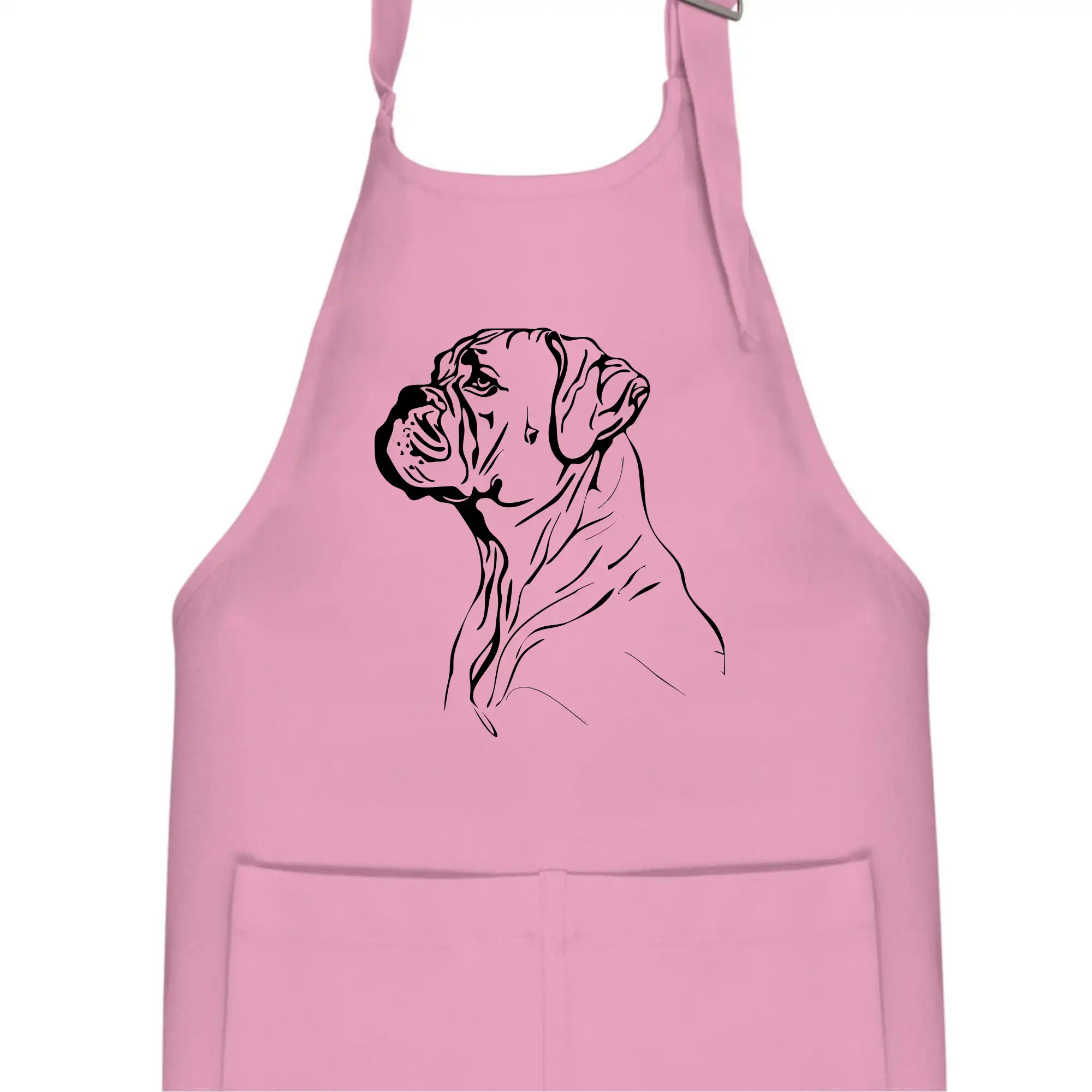 Boxer černá kresba