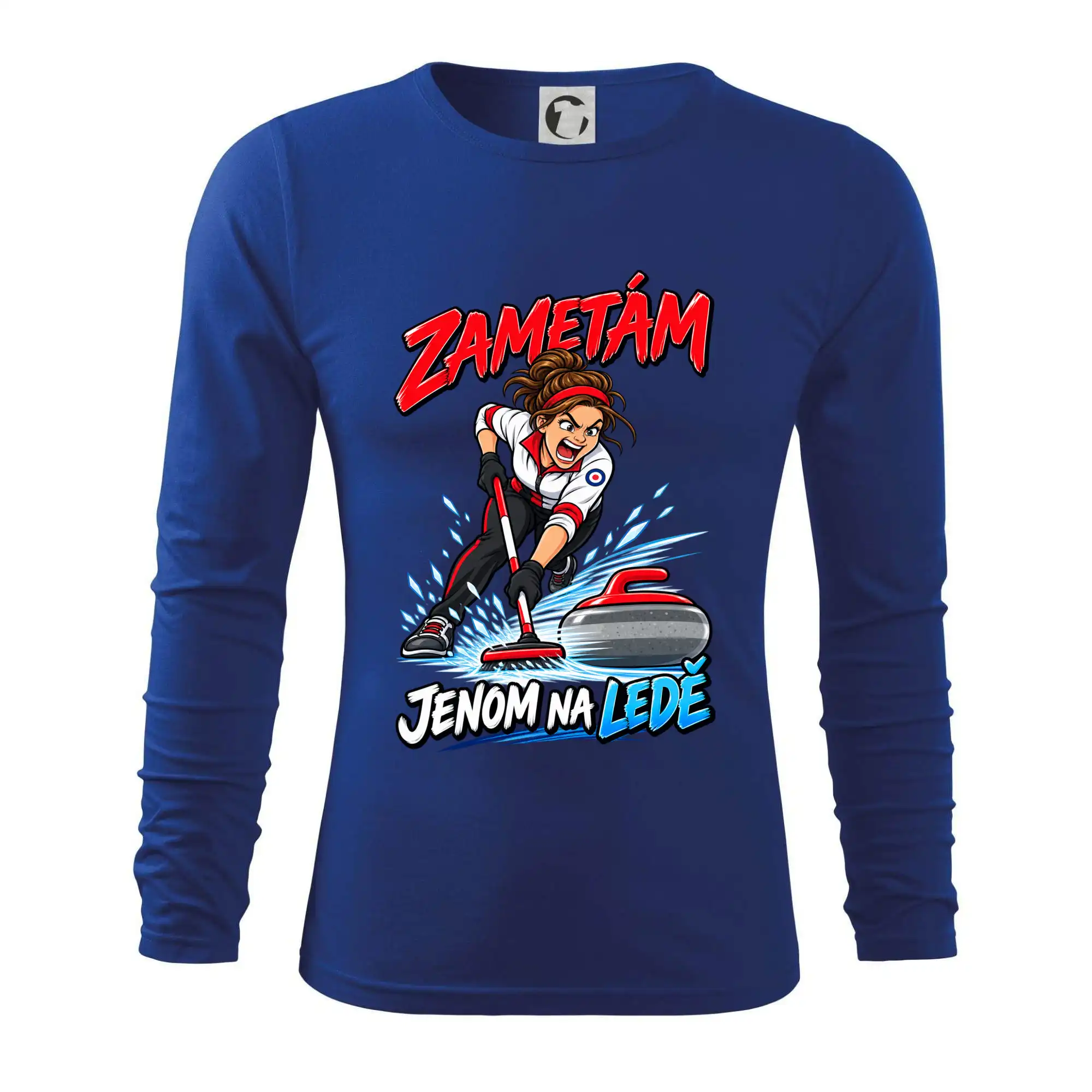 Zuřivé zametání na ledě