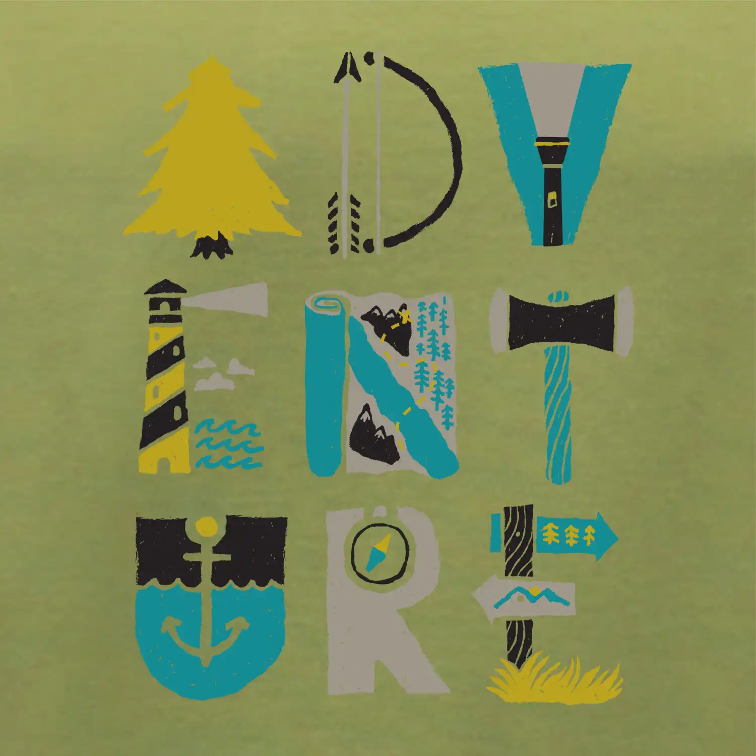 Adventure font