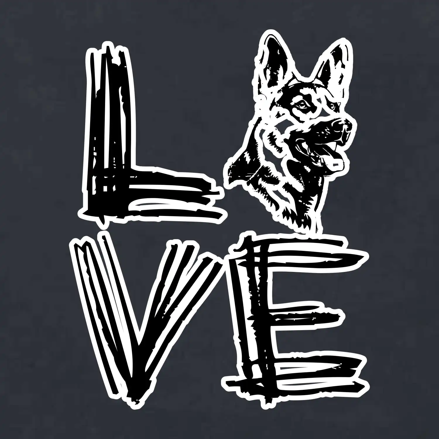 Německý ovčák love