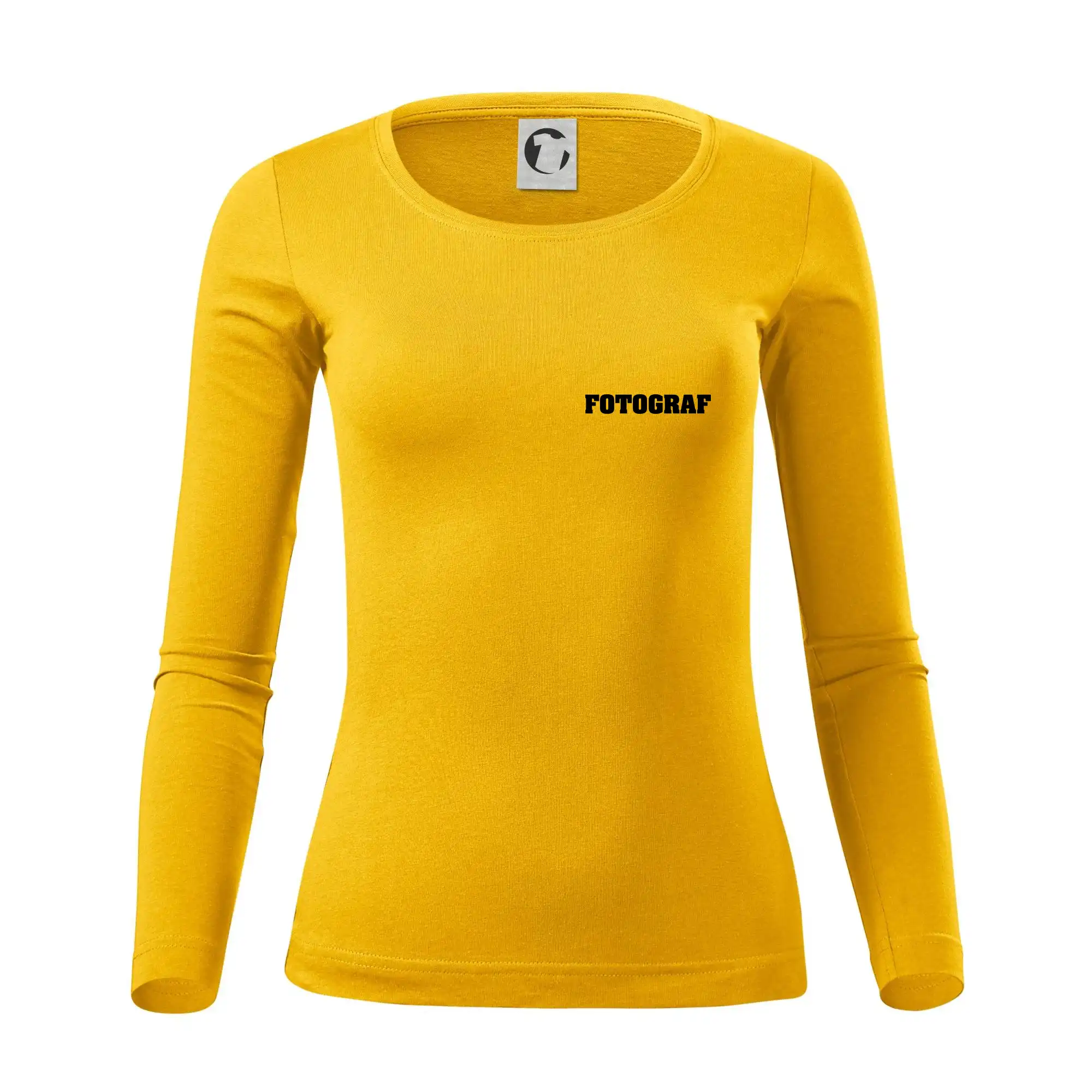 Novinář nápis - Fotograf