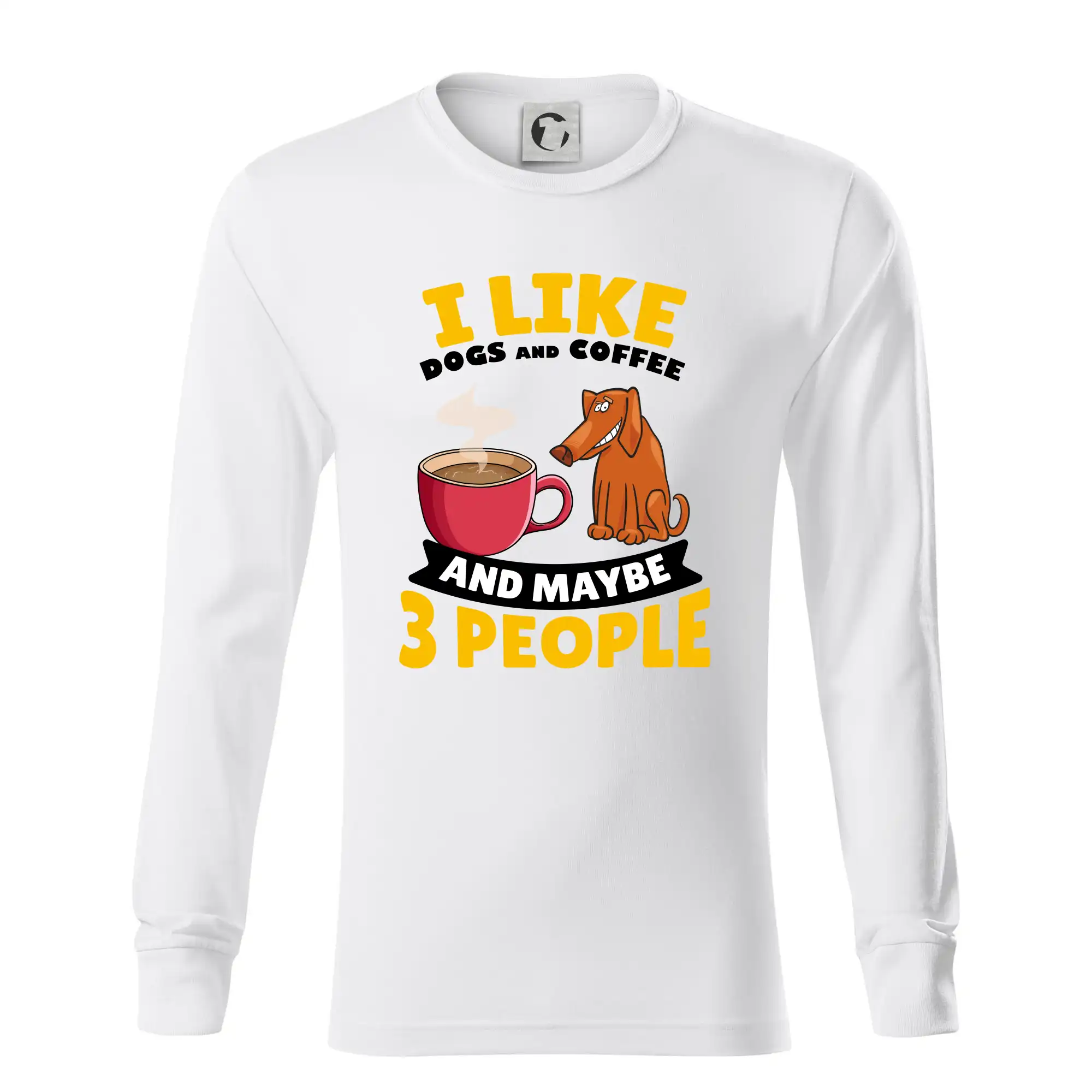 I like dogs and coffee and maybe 3 people