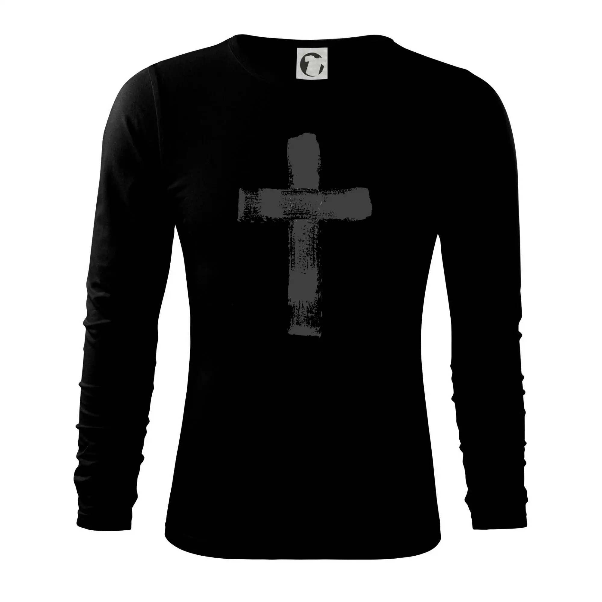 Jesus kříž štětcem