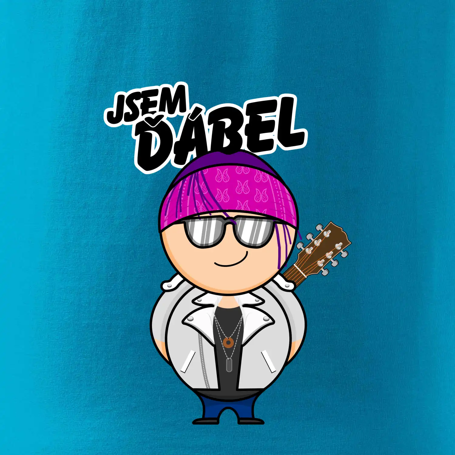 Jsem ďábel muzikant rocker