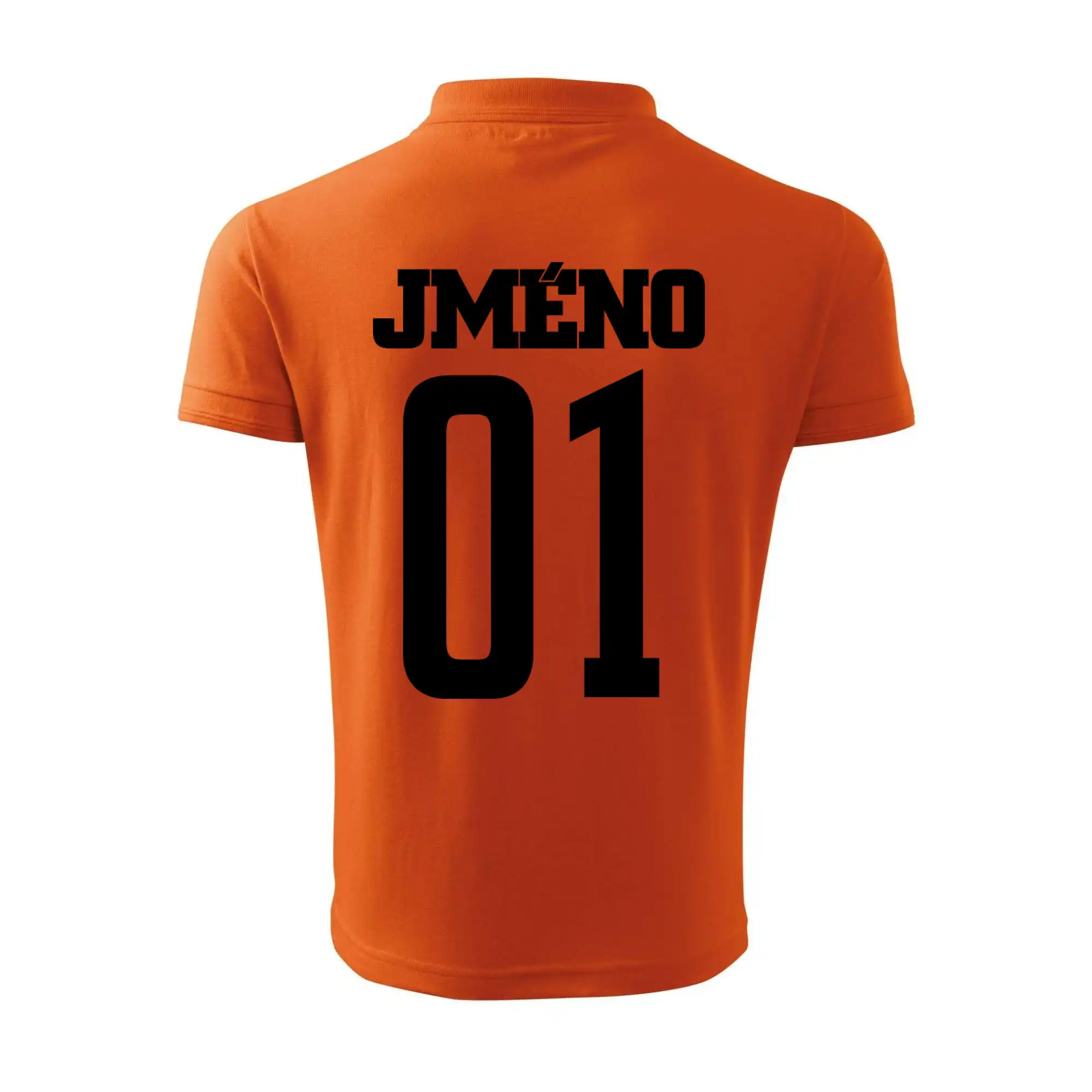 Fotbalový dres - vlastní jméno a číslo